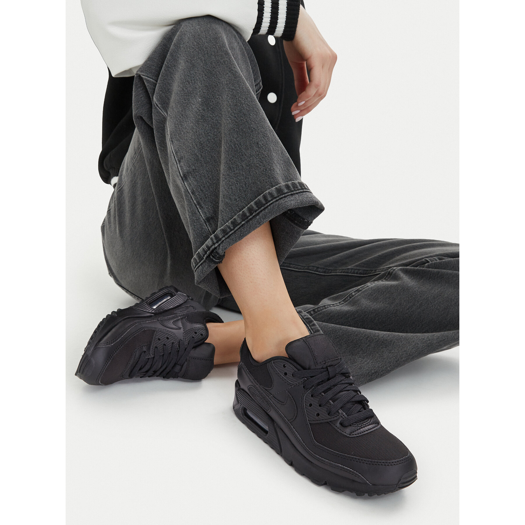 Sneakers Nike Air Max 90 DH8010 001 Negru