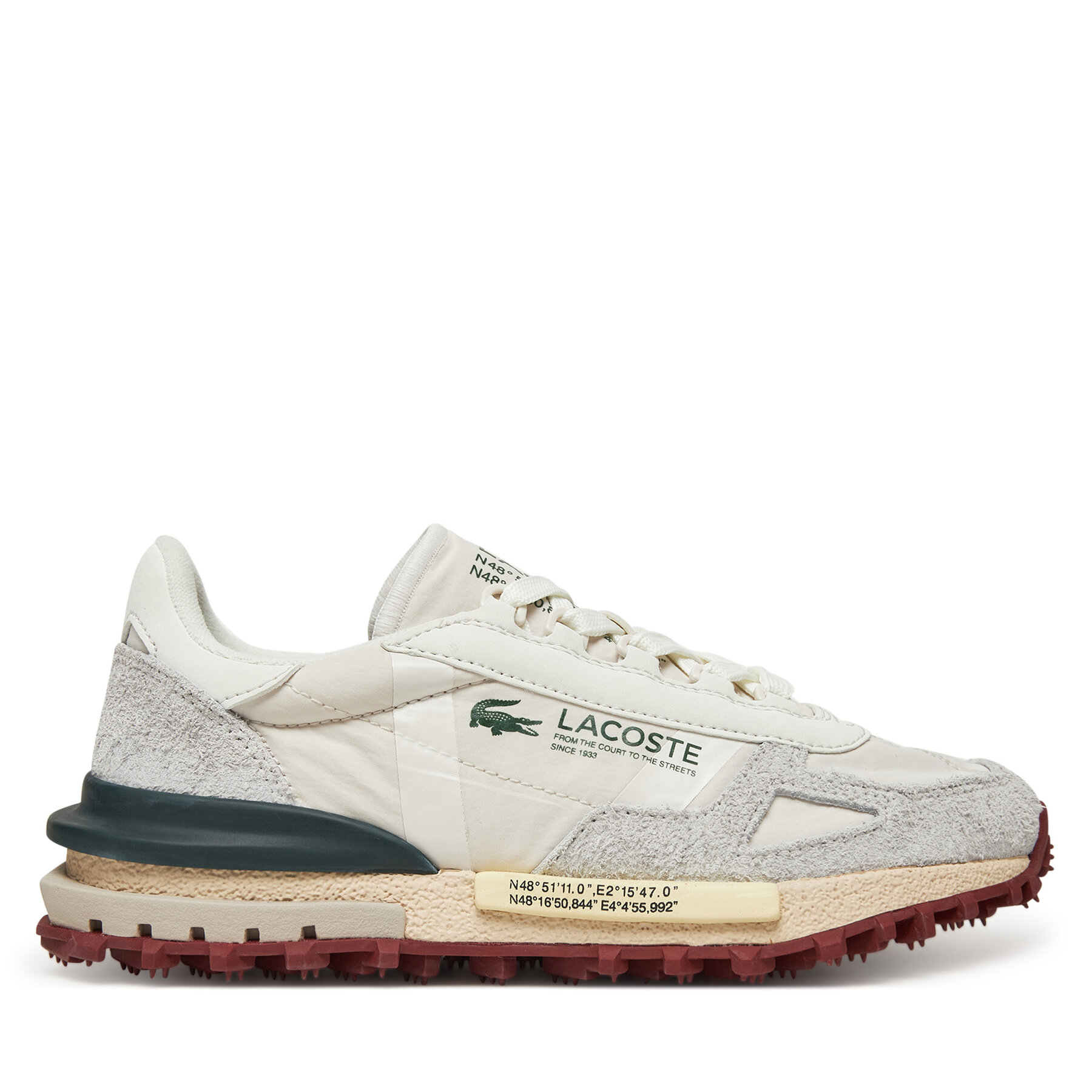Damskie Sneakersy Lacoste, Rozmiar 36 Biały Elite Active 7-49SFA0002