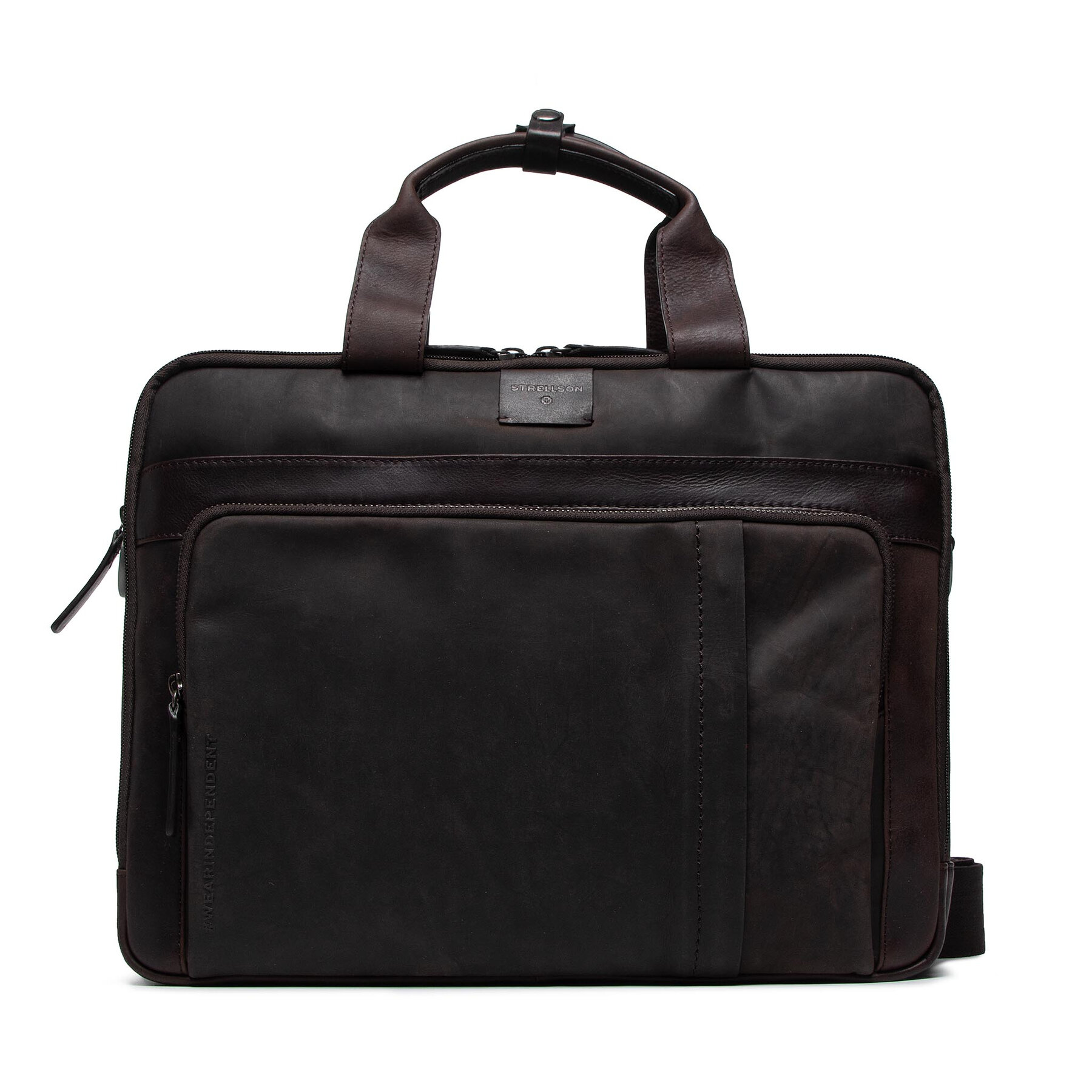 Geantă pentru laptop Strellson Brick Lane 4010002954 D.Brown 702
