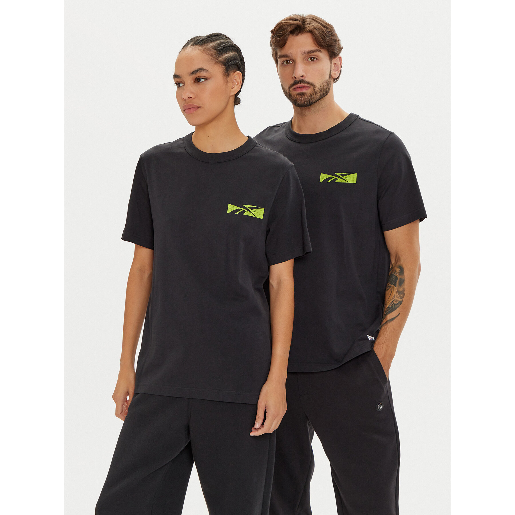 Reebok T-Shirt Unisex Not A Spectator 100075624 Μαύρο Relaxed Fit