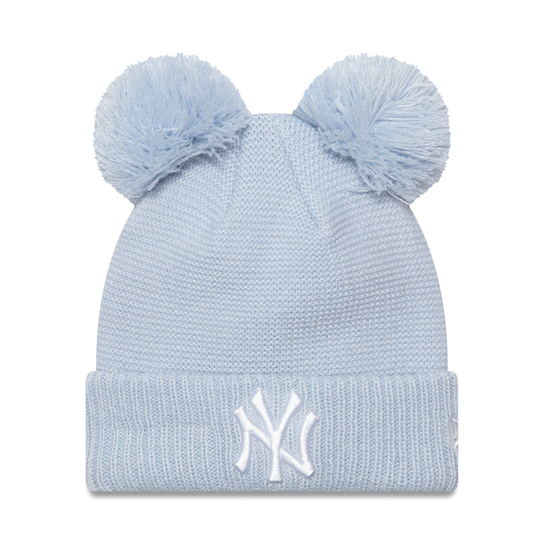 Căciulă New Era Child Double Pom Se 60565307 Albastru celest