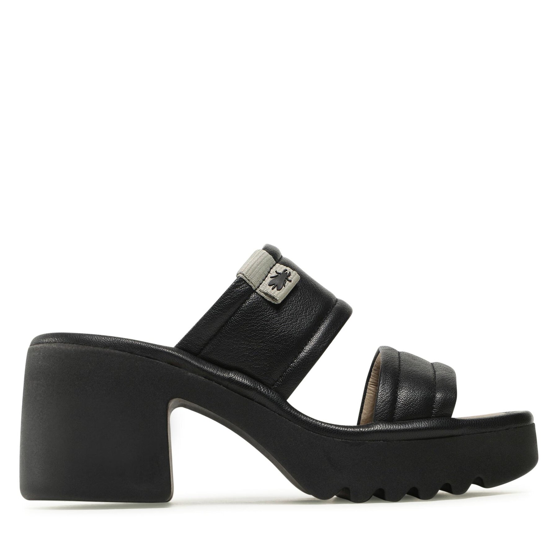 Damen Pantoletten Fly London, Schuhgröße 41, Schwarz, Mavafly P501432000