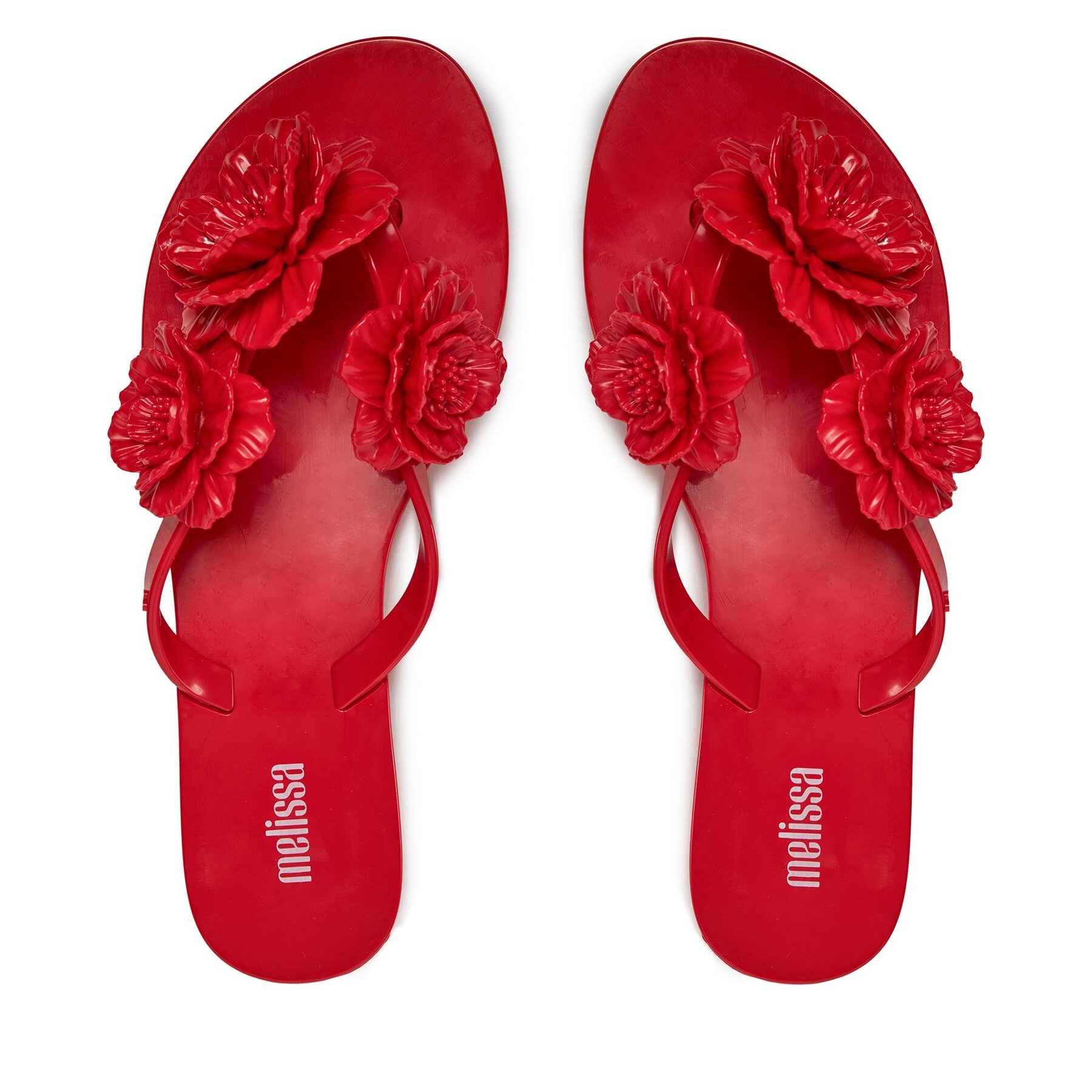 Žabky Melissa Melissa Harmonic Springtime Ad 35704 Červená