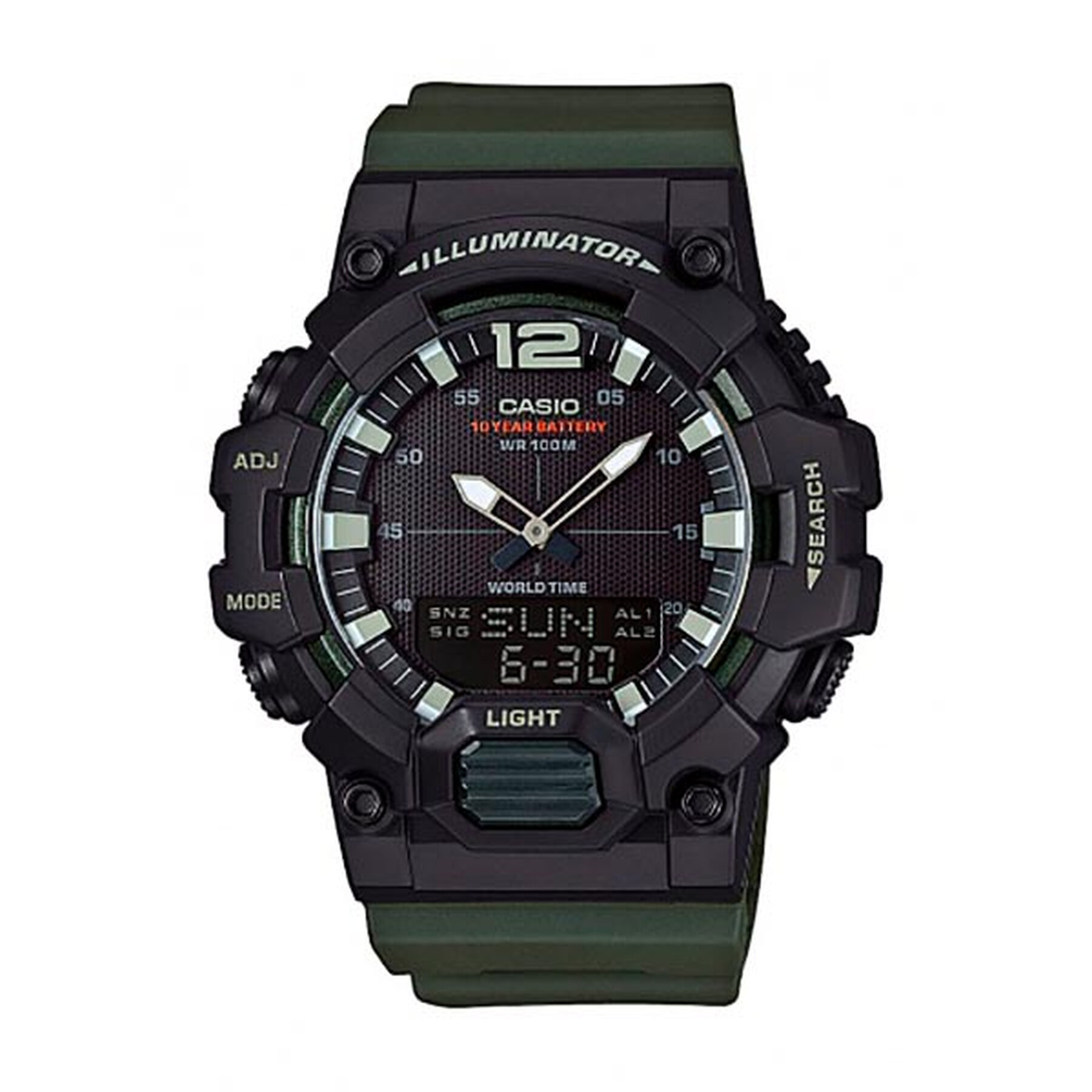 

Годинник Casio HDC-700-3AVEF Green/Black, Зелений