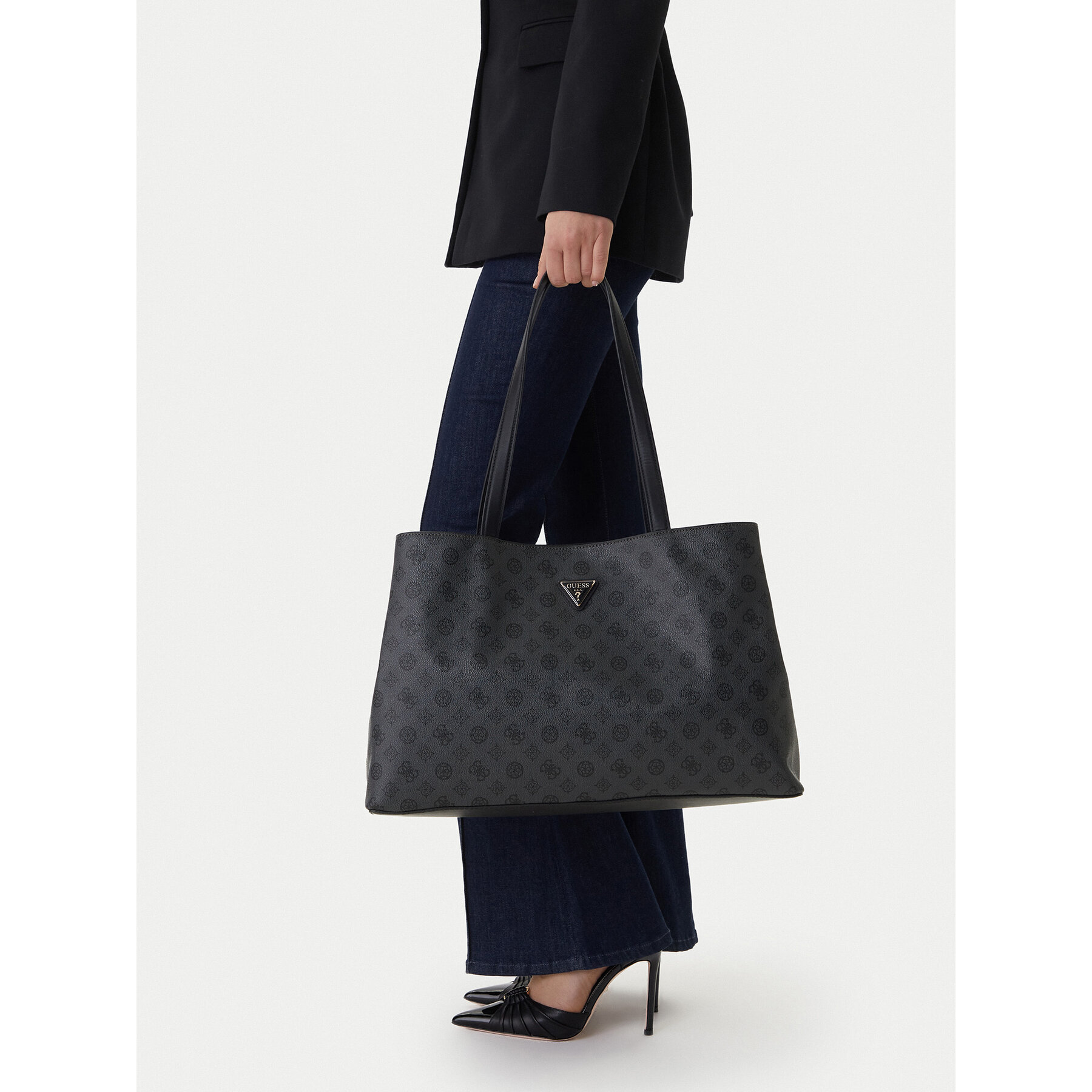 Torba za vikend Guess Wilder Travel TWHP74 52025 Siva
