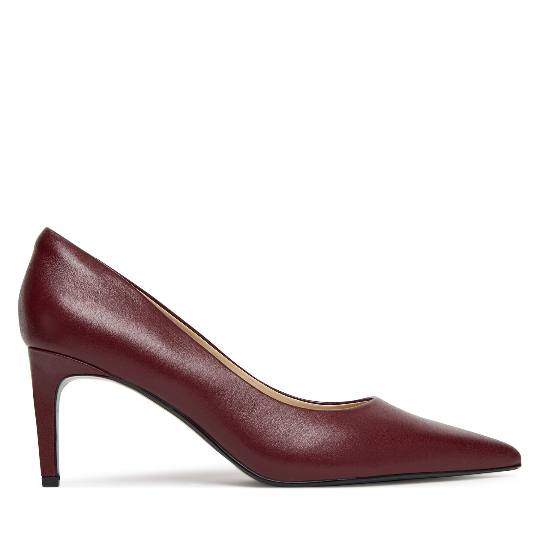 Štikle Calvin Klein Ess Stiletto 70 HW0HW02607 Tamnocrvena