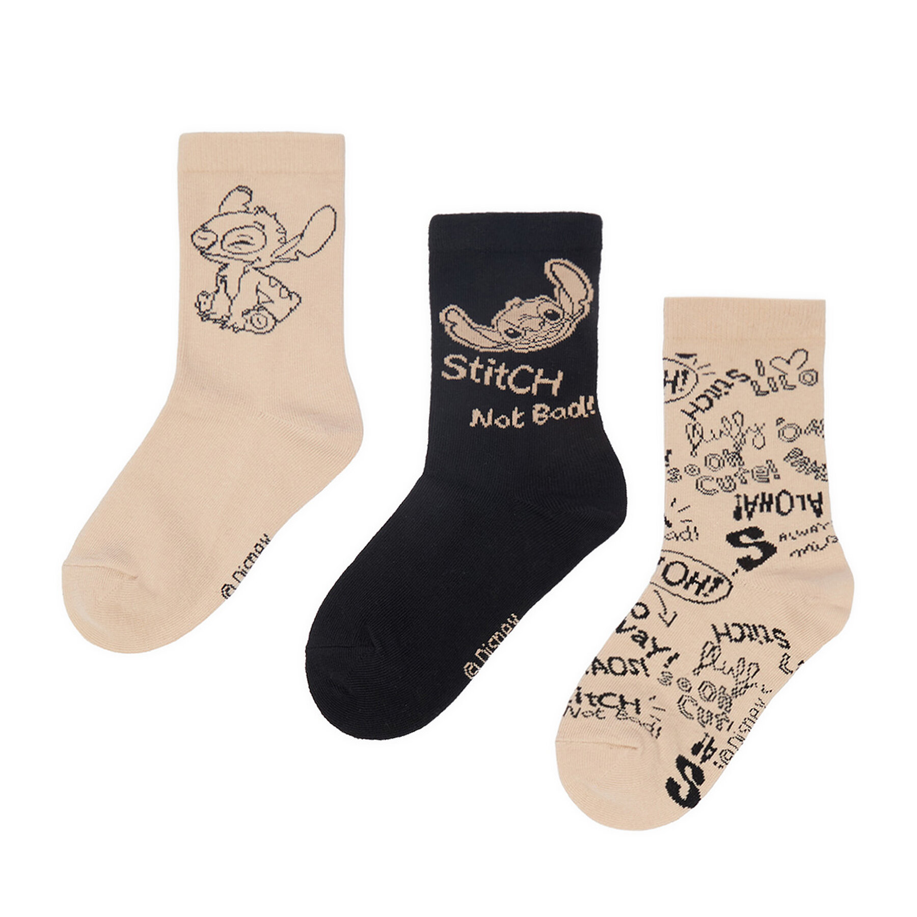Dlhé ponožky Disney Classics CEO-ACCCS-AW26-226DCLS(3-PACK) Farebná