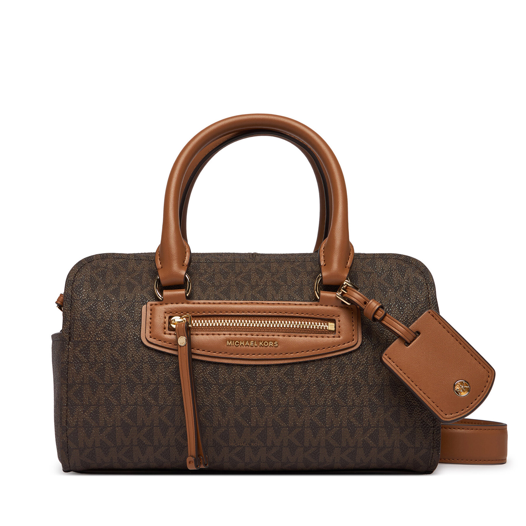 Τσάντα MICHAEL Michael Kors Jet Set 32S6GTVC0B Καφέ