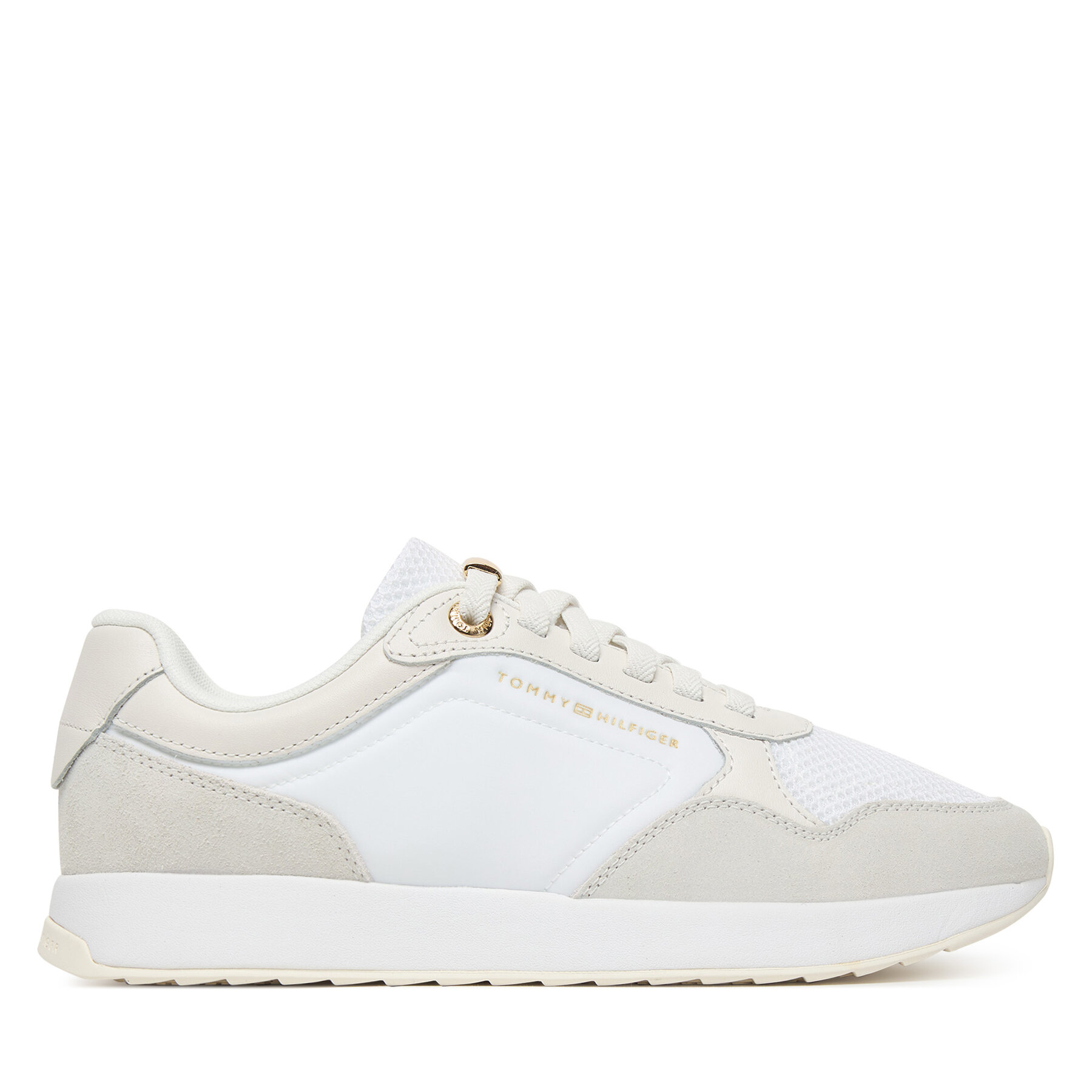 Sneakersy Tommy Hilfiger Th Chic Eva Runner Mesh FW0FW09465 Béžová