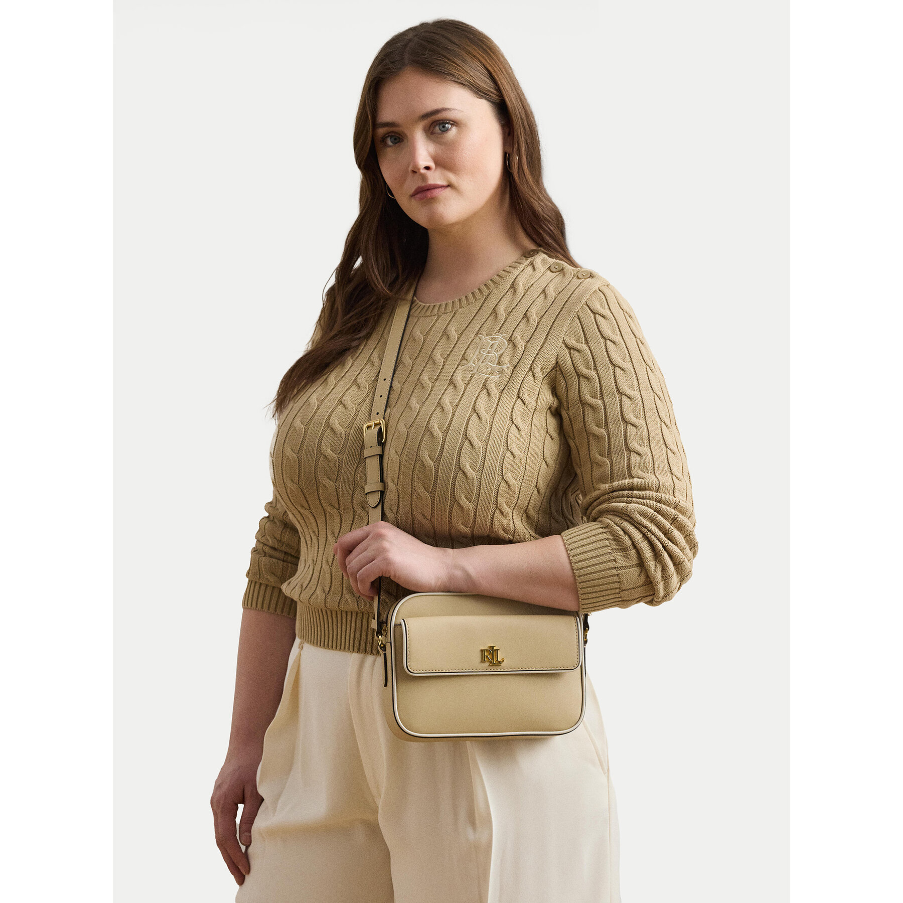 Geantă LAUREN RALPH LAUREN 431958983003 Bej