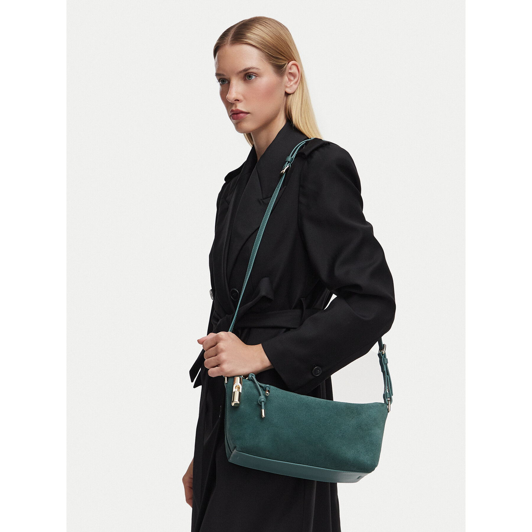 Torbica Furla Debbi Mini WE00865 BX4018 KH 4958S Tamno zelena