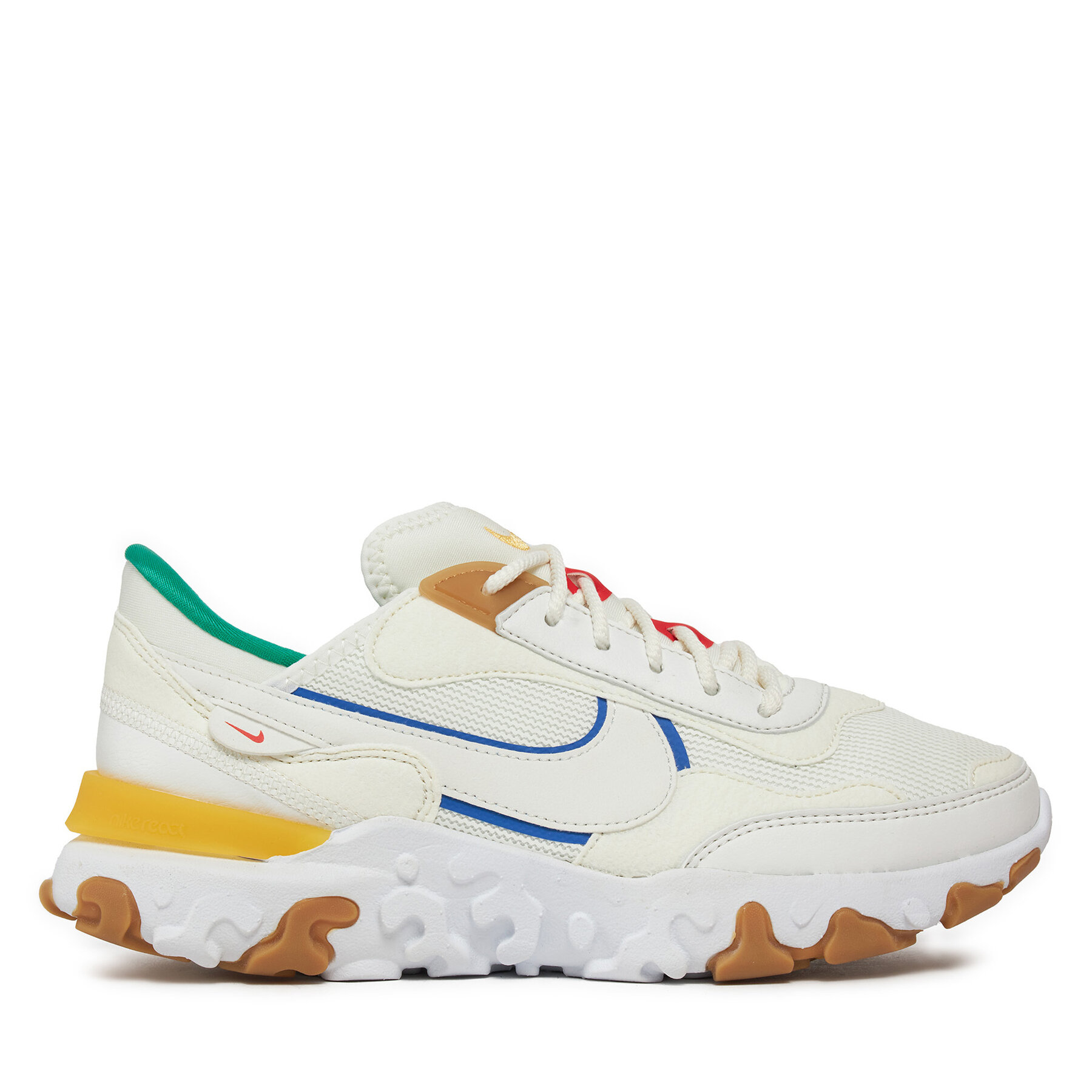 Damskie Sneakersy Nike, Rozmiar 36 Écru React R3Vision DQ5188 112