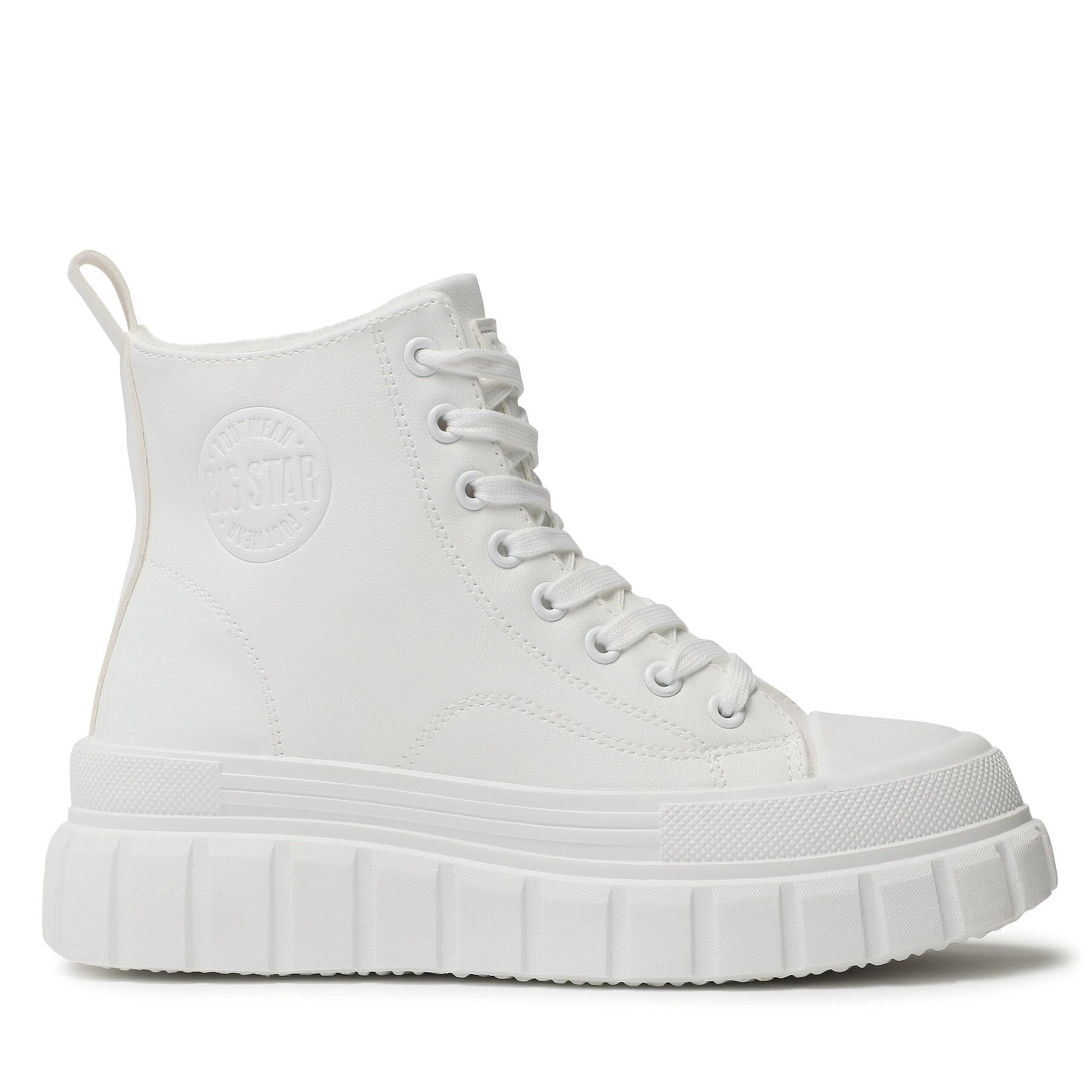 Botine Big Star Shoes MM374100 Alb