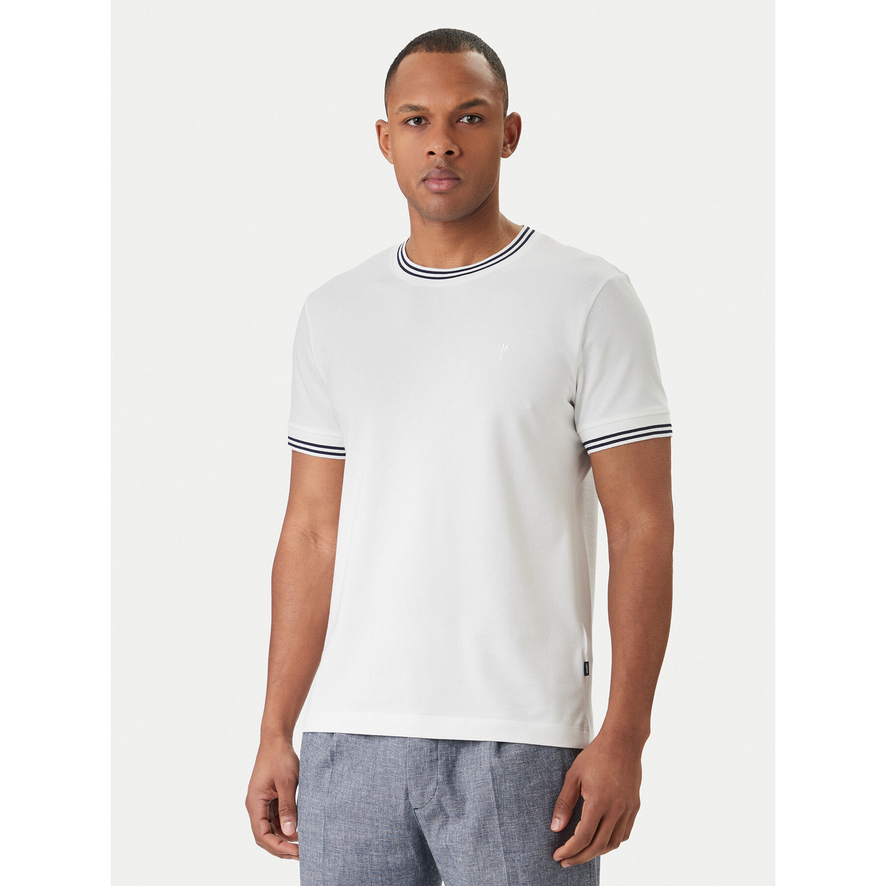 JOOP! T-Shirt Jose 30101942 Weiß Regular Fit