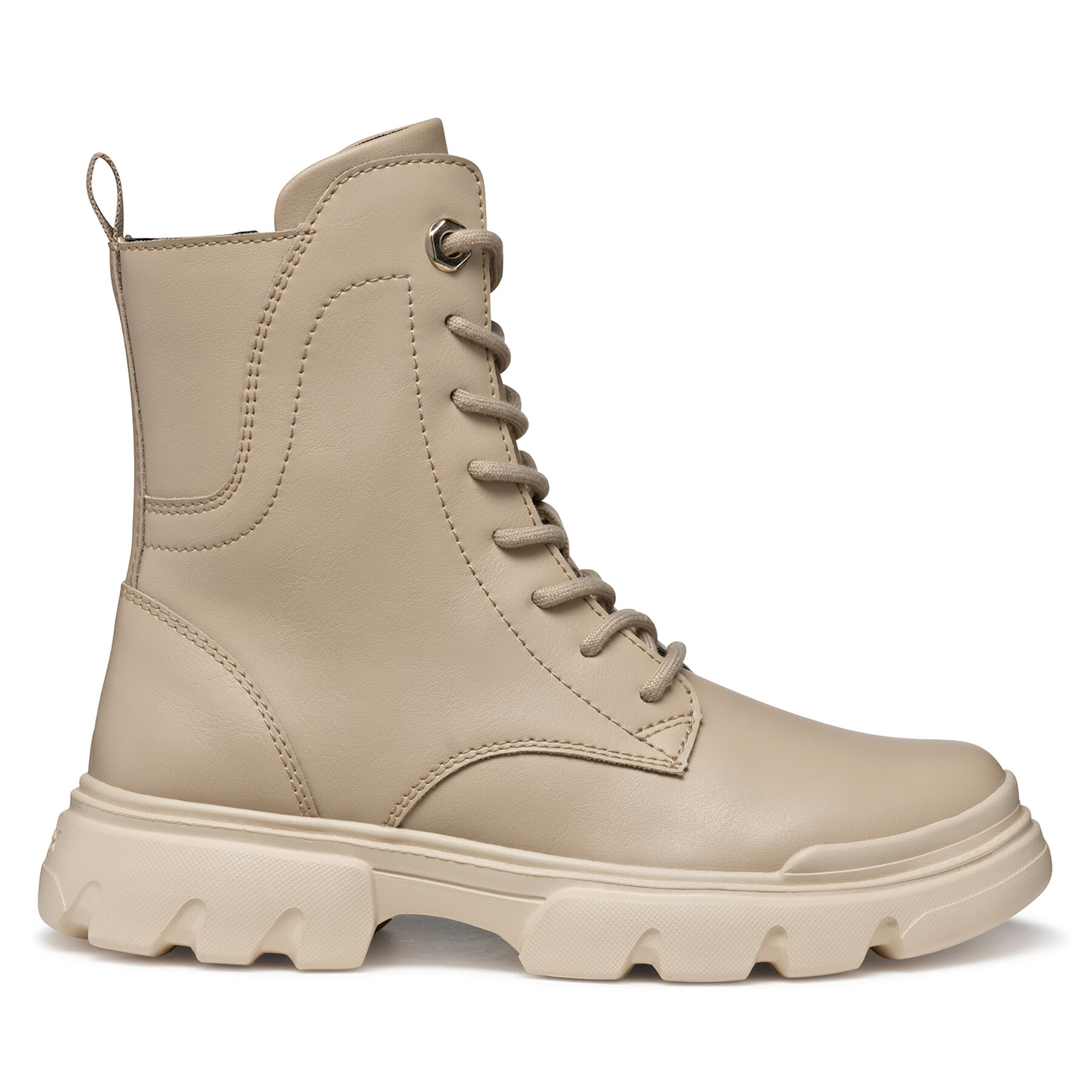 Čižmy Geox J Junette J56HVB 000BC C5000 D Béžová