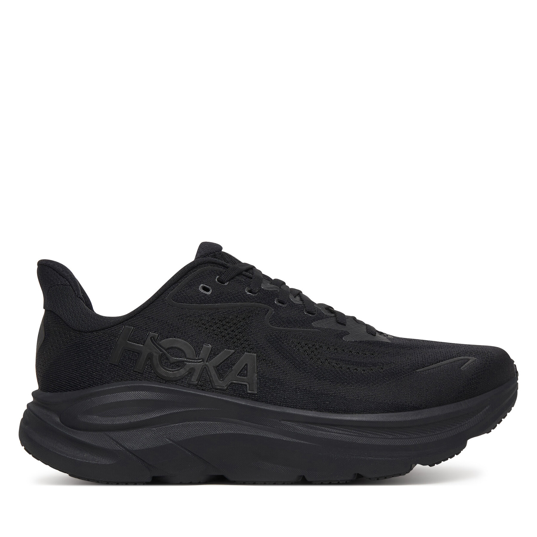 Παπούτσια για Τρέξιμο Hoka Clifton 10 Wide Μαύρο