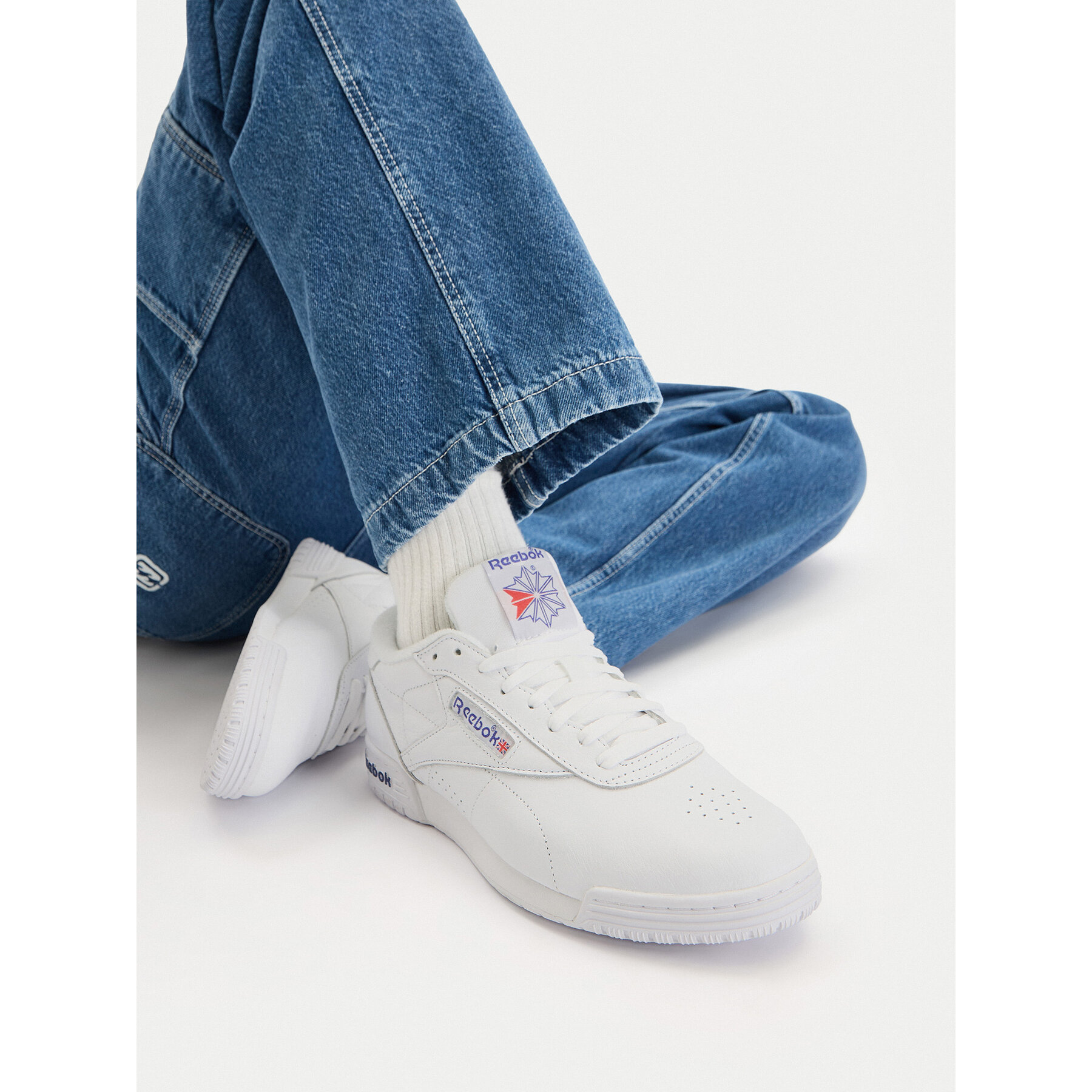 Sneakersy Reebok SS-EXOFIT LO CLEAN LOGO INT 100000169 Biela