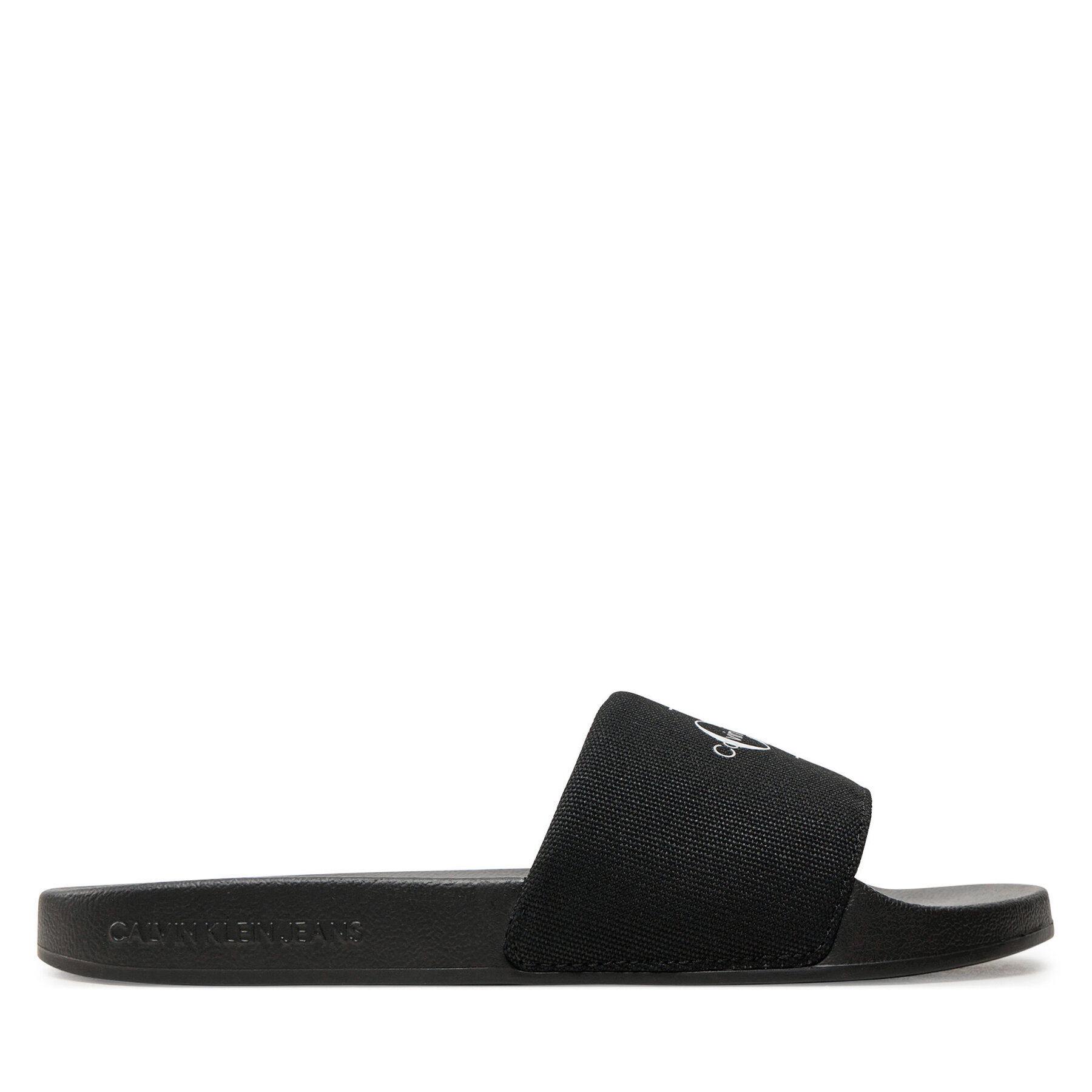 Sandaler och Slip-ons Calvin Klein Jeans Slide Monogram Wn YW0YW01835 Svart