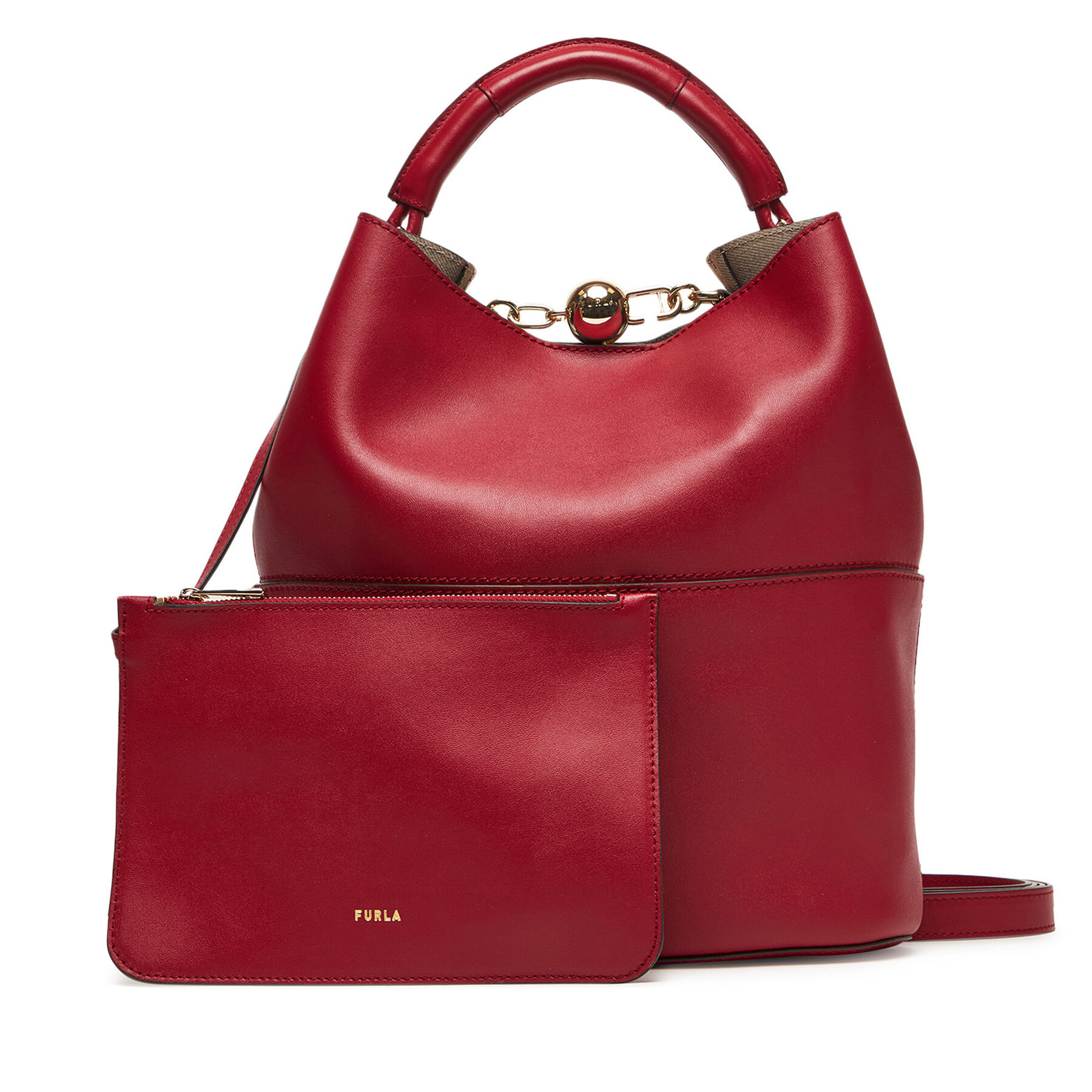 Geantă Furla Sfera S WB01679 BX3169 BG 4078S Écru