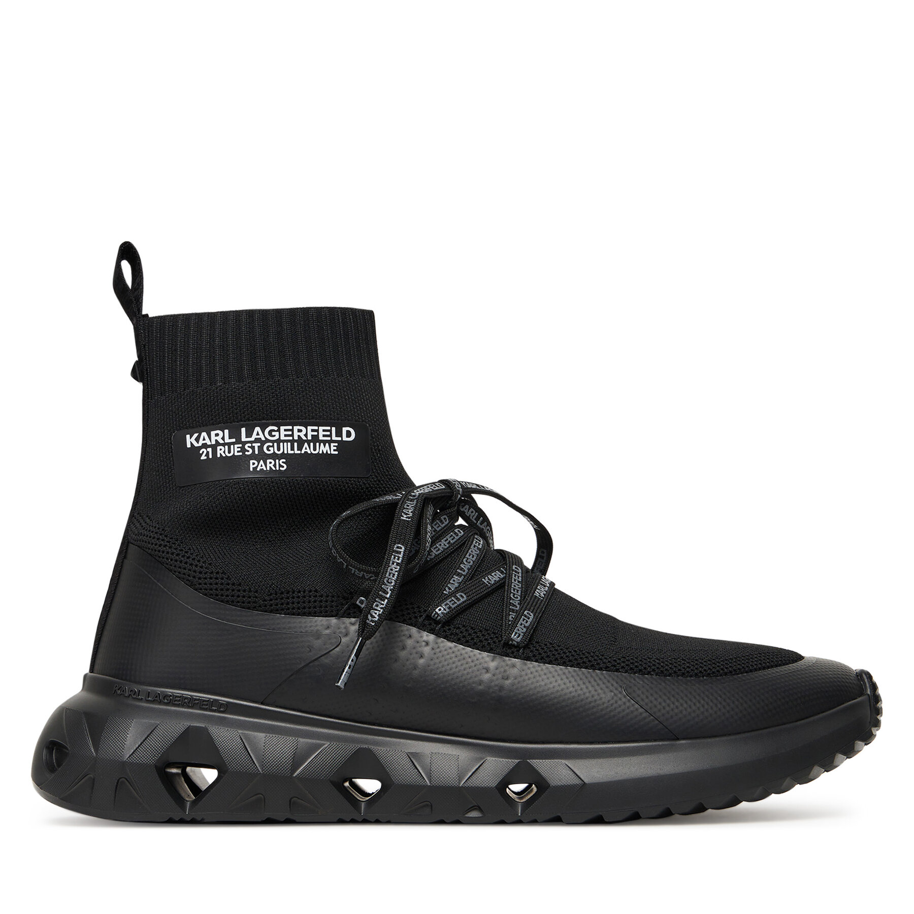 Сникърси KARL LAGERFELD K/Kite Run KL54645 Черен