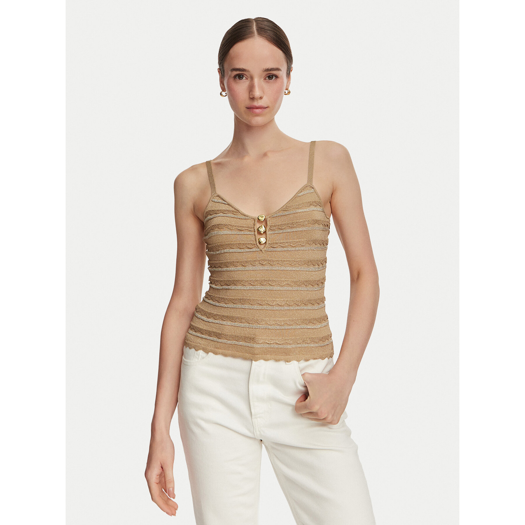 Guess Top W6YR32 Z1027 Zlata Regular Fit