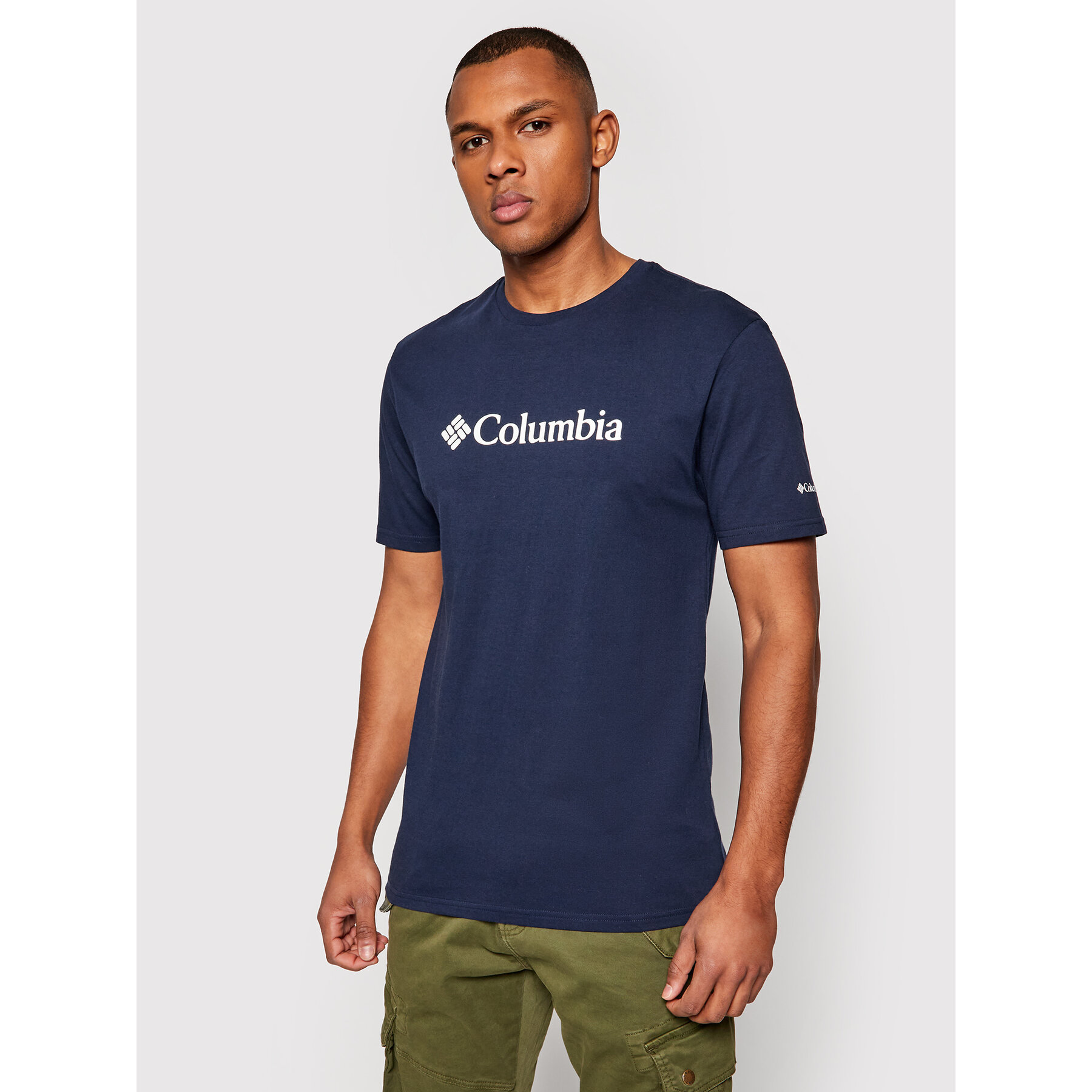 Columbia Majica Csc Basic Logo™ 1680053 Mornarsko modra Regular Fit
