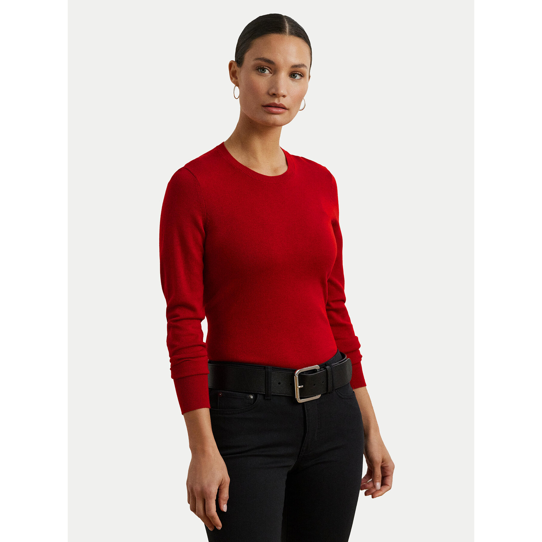 LAUREN RALPH LAUREN Pullover 200919114016 Rot Slim Fit