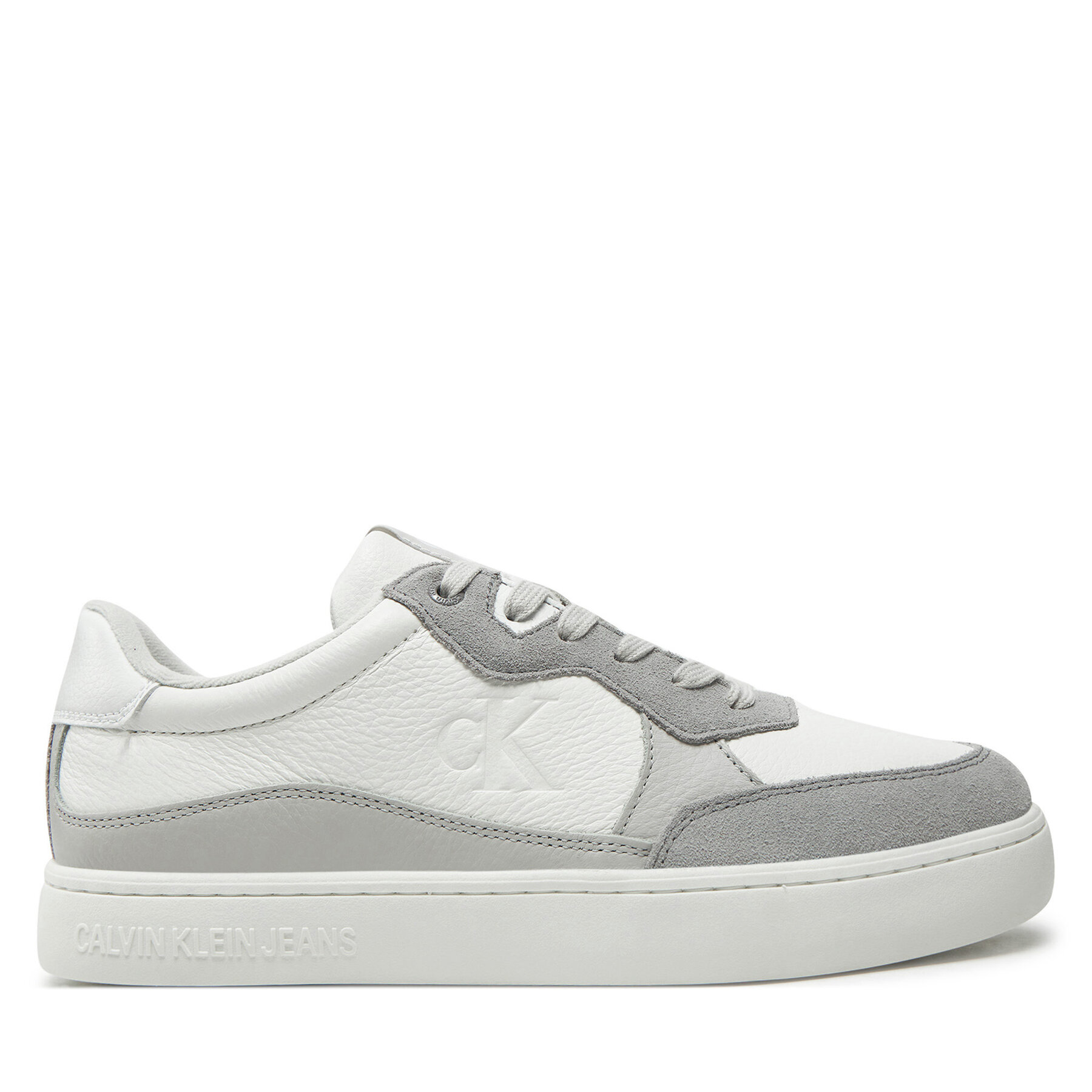 Sneakers Calvin Klein Jeans Classic Cupsole Mg Wmm YM0YM01153 Blanc