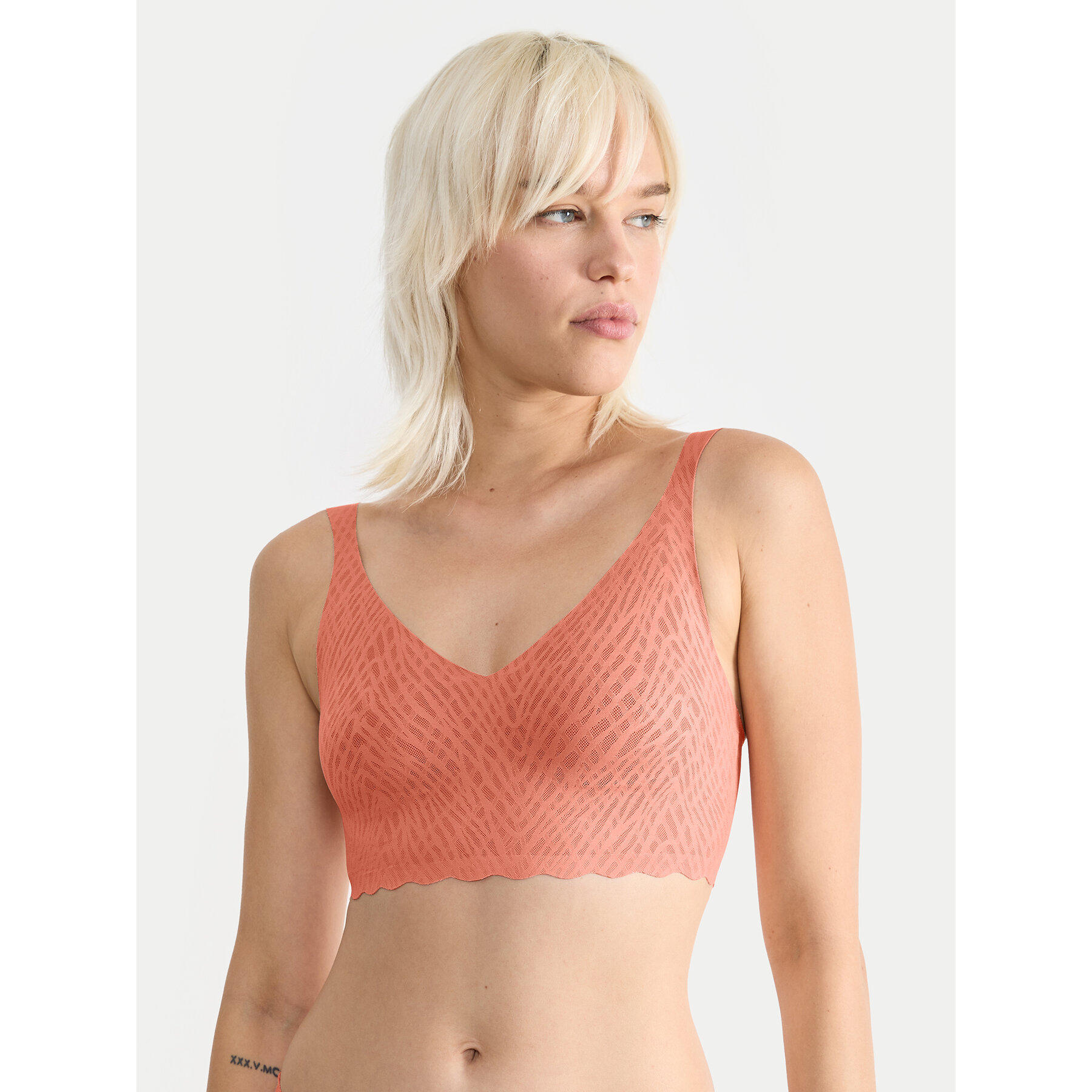 Sloggi Reggiseno top Zero Feel Bliss 10219598 Arancione