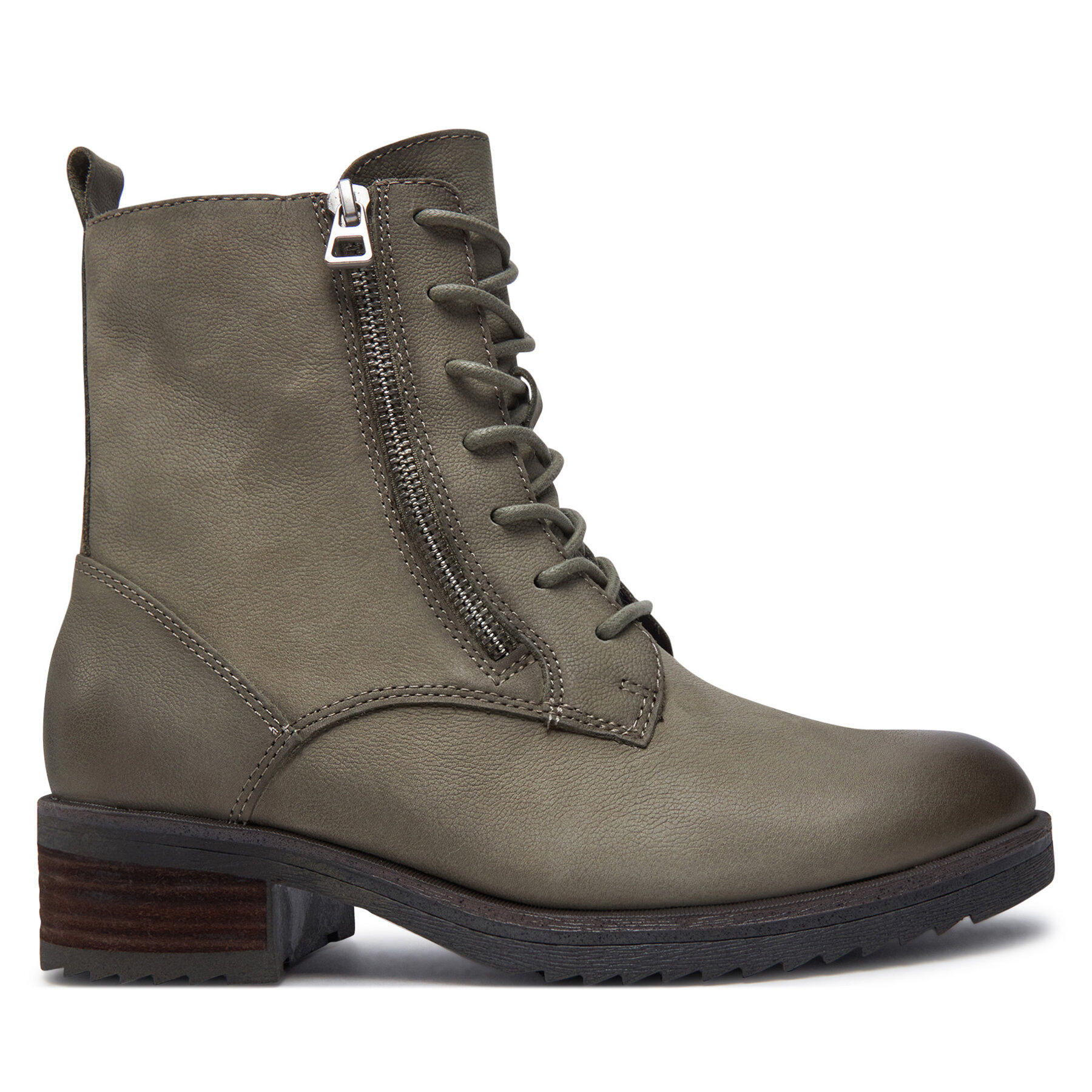 Kotníková obuv Caprice 9-25253-43 Khaki