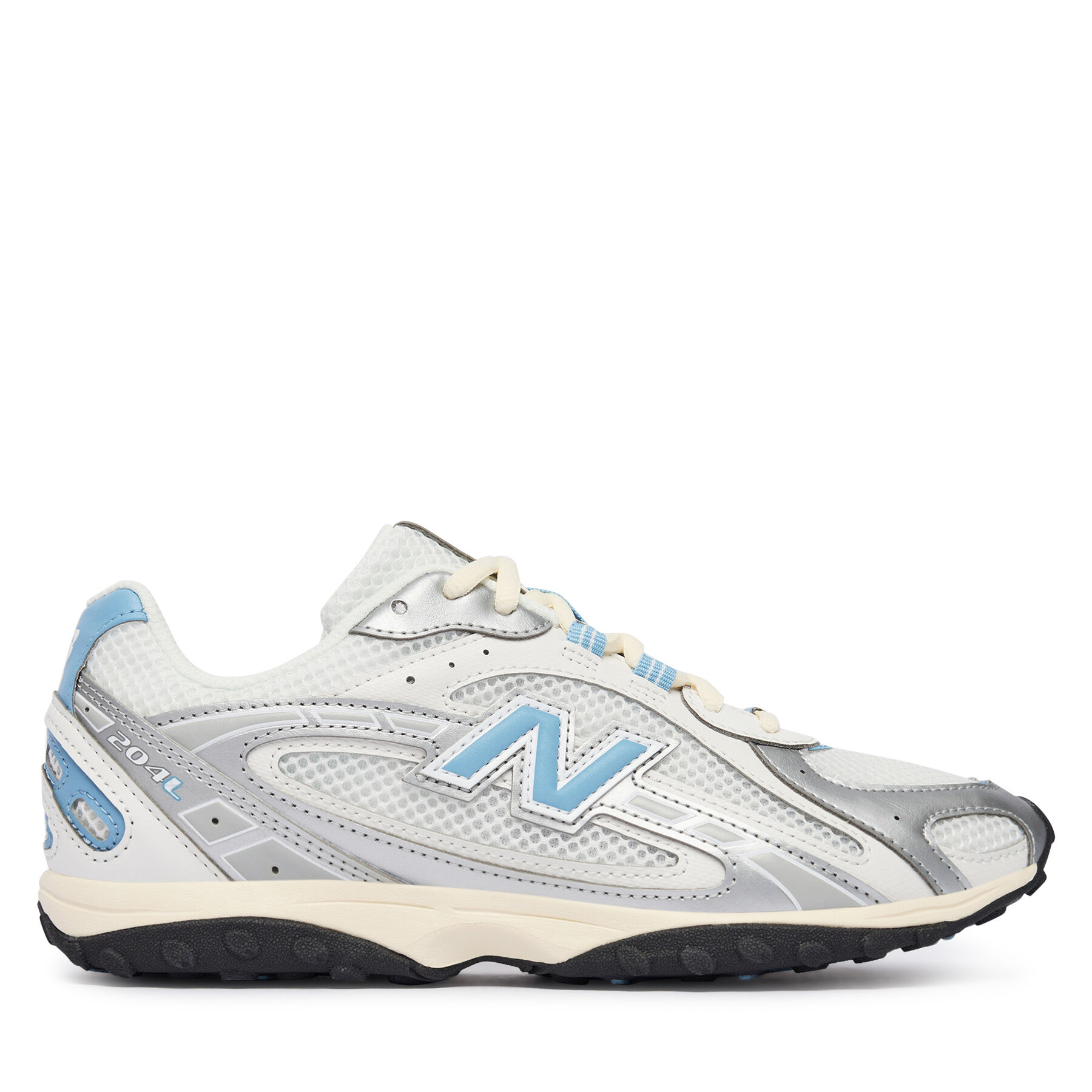 Superge New Balance U204LSWC Srebrna