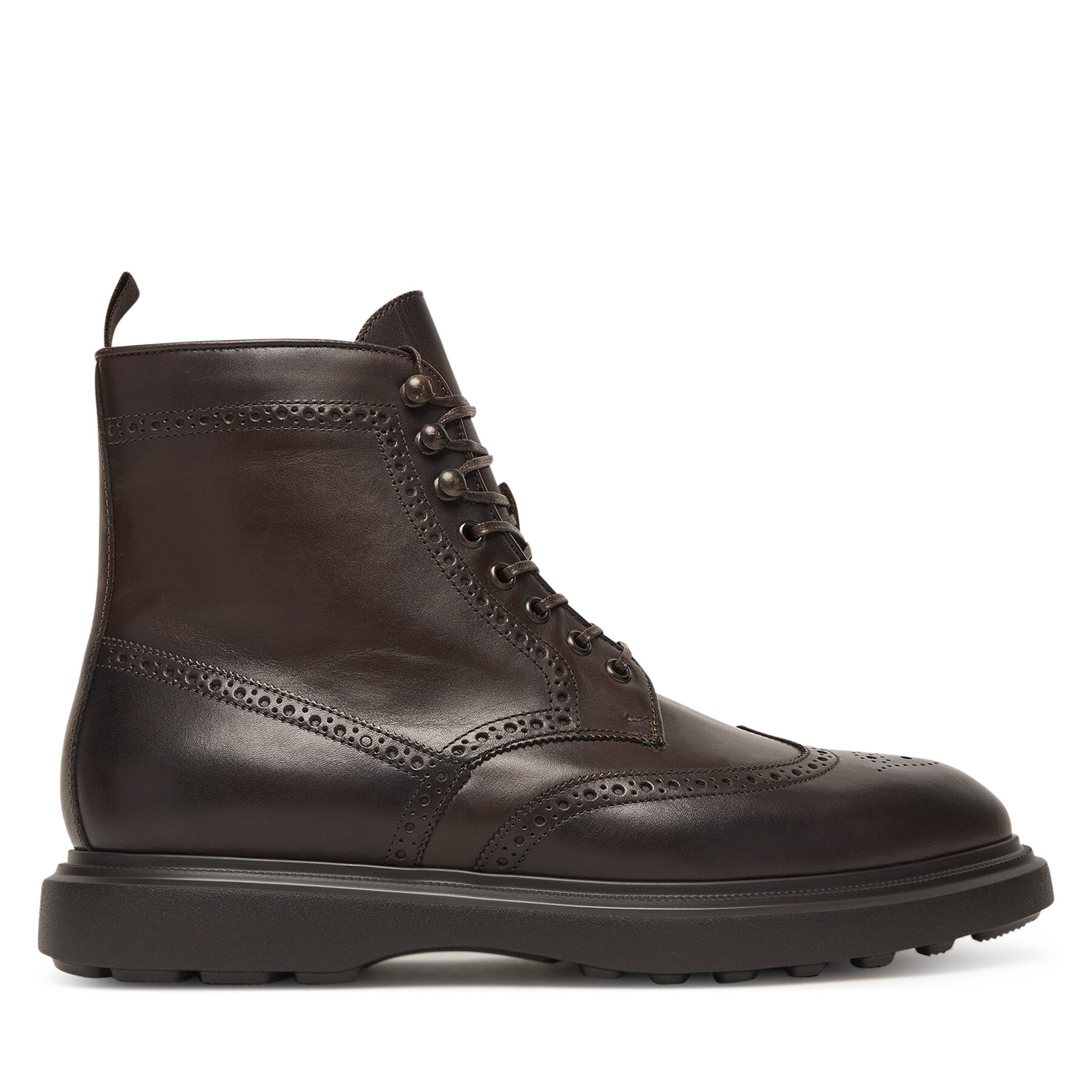 Šnurovacia obuv Polo Ralph Lauren 811974131001 Hnedá