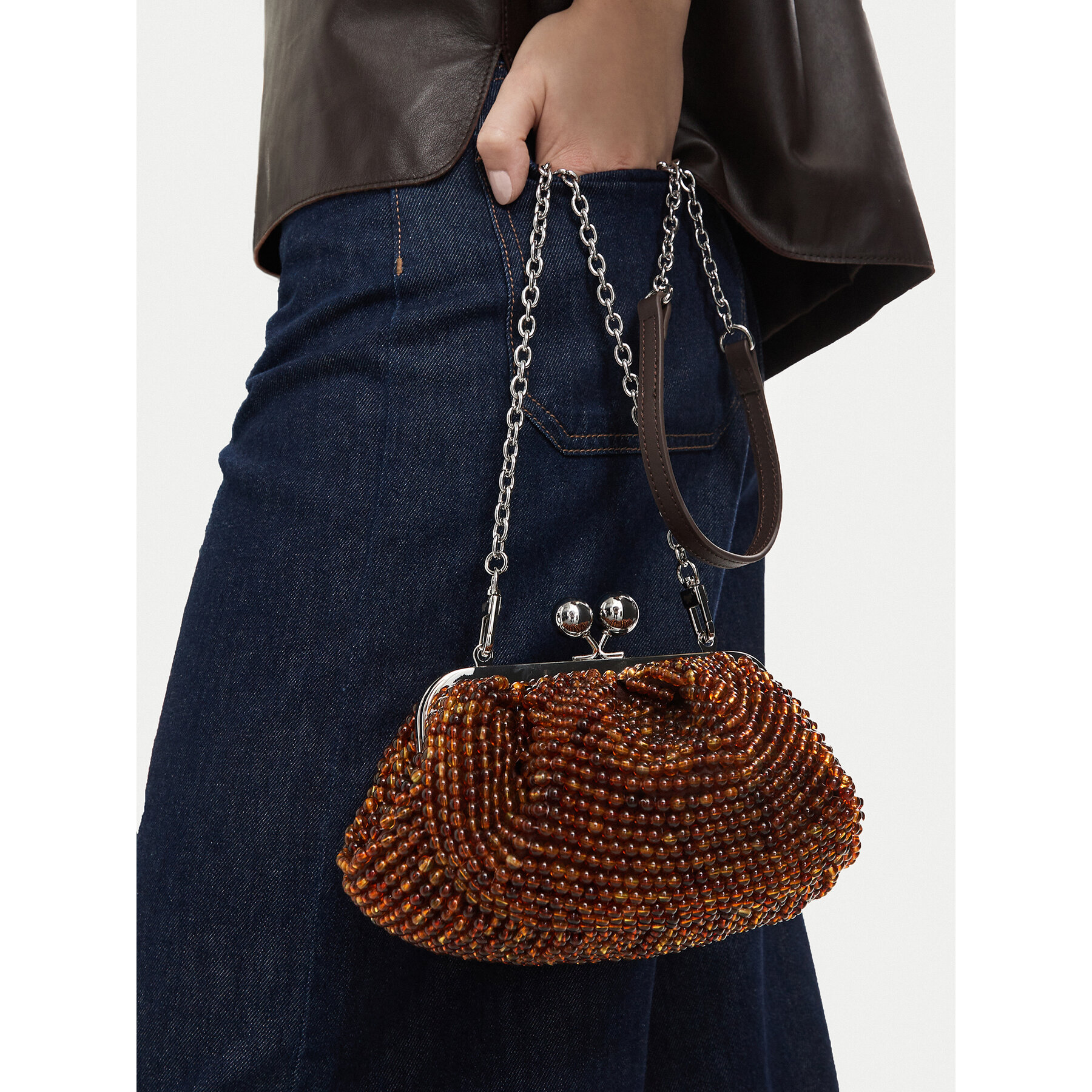 Torbica Weekend Max Mara 2615511085650 Smeđa