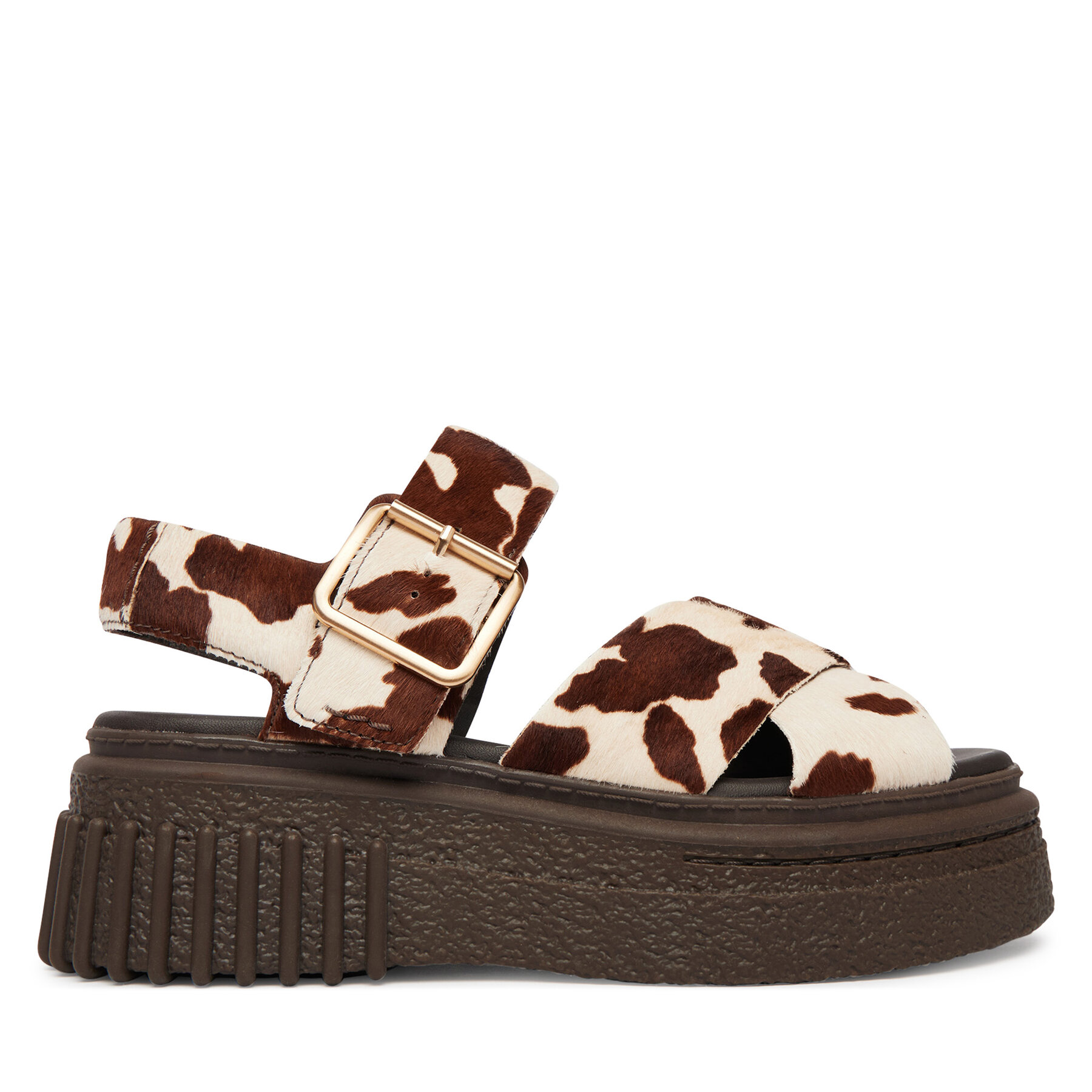 Σανδάλια Clarks Evamar Wish 26185891 Καφέ