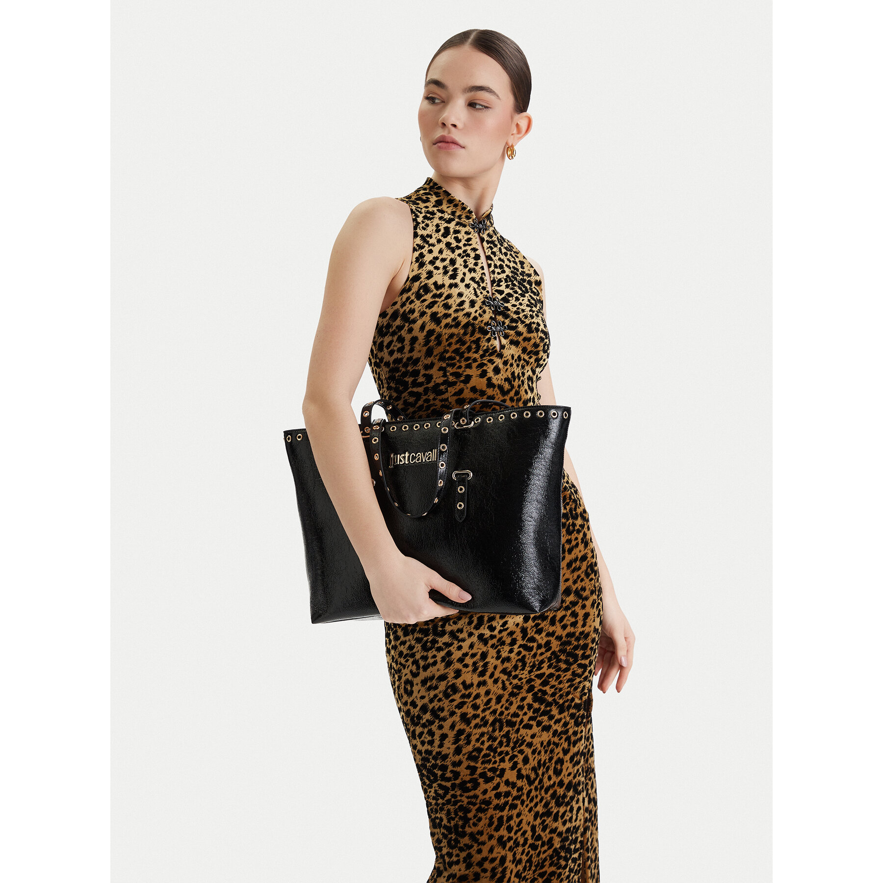 Torbica Just Cavalli 80RA4BU1 ZSE67 Crna