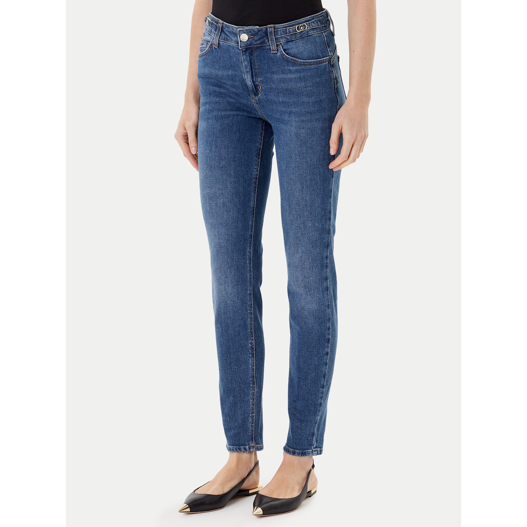 Liu Jo Jeans UF5013 D0277 78920 Dunkelblau Slim Fit