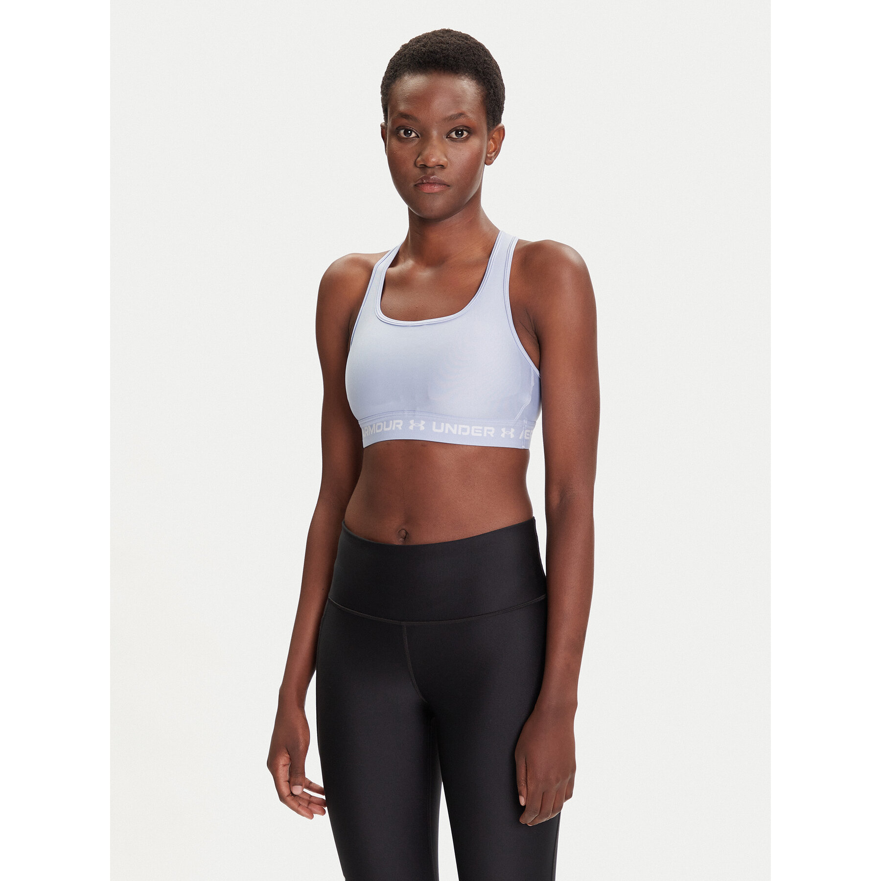 Under Armour Under Armour Αθλητικό σουτιέν Crossback Mid Bra 1361034-539 Μπλε Compression Fit