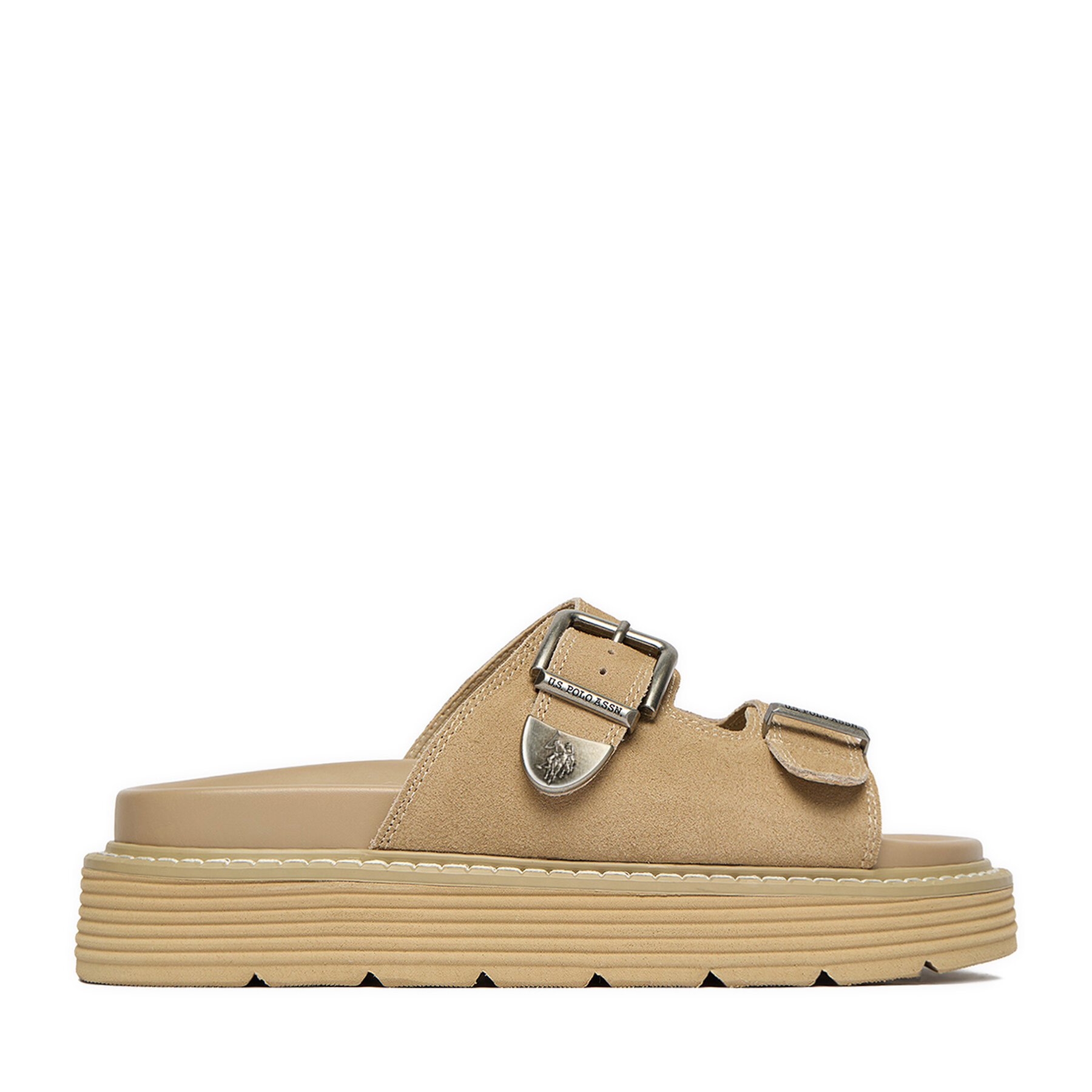Natikače U.S. Polo Assn. EO-TANIA001W/6S1 Bež