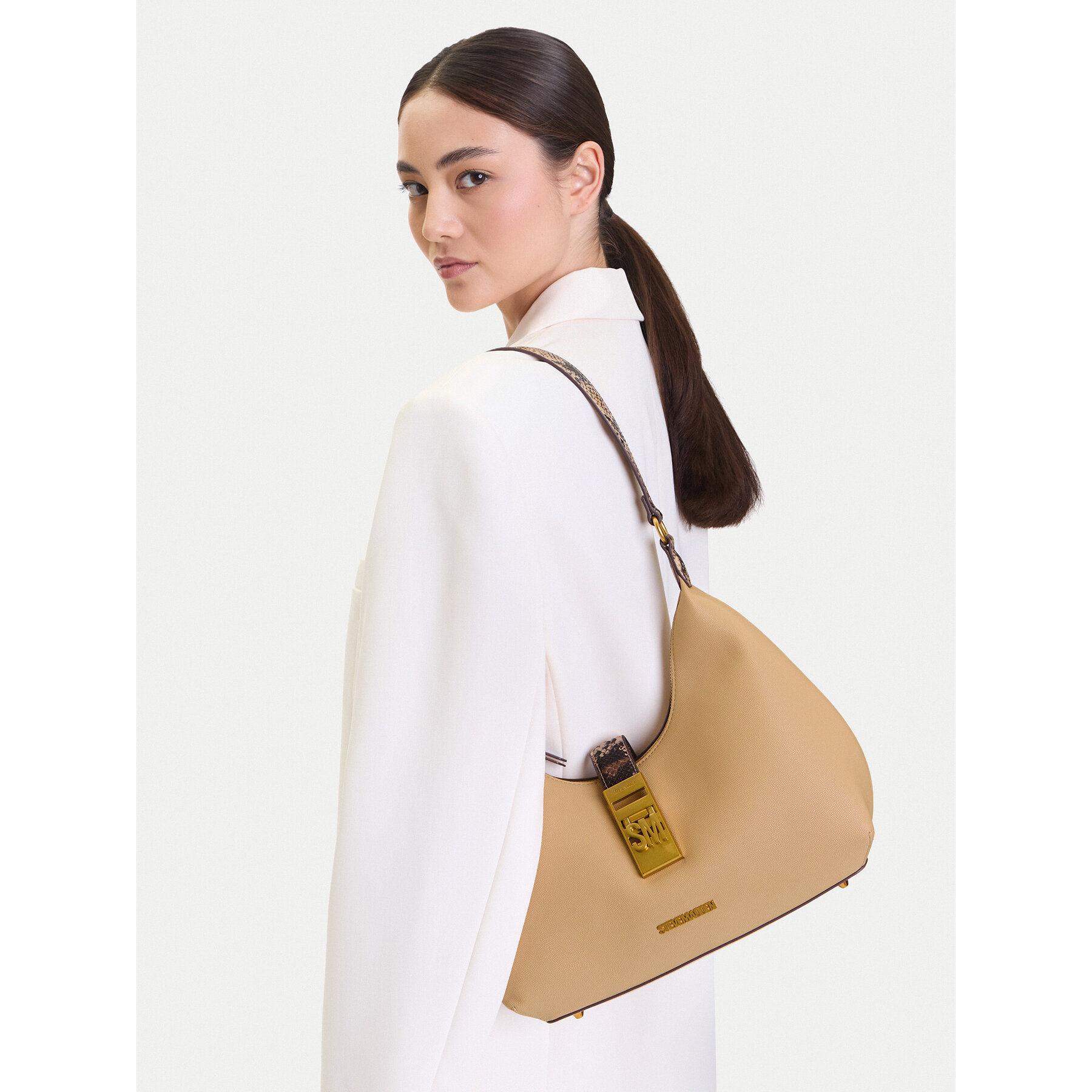 Дамска чанта Steve Madden Bovie-E SM13001645 Бежов