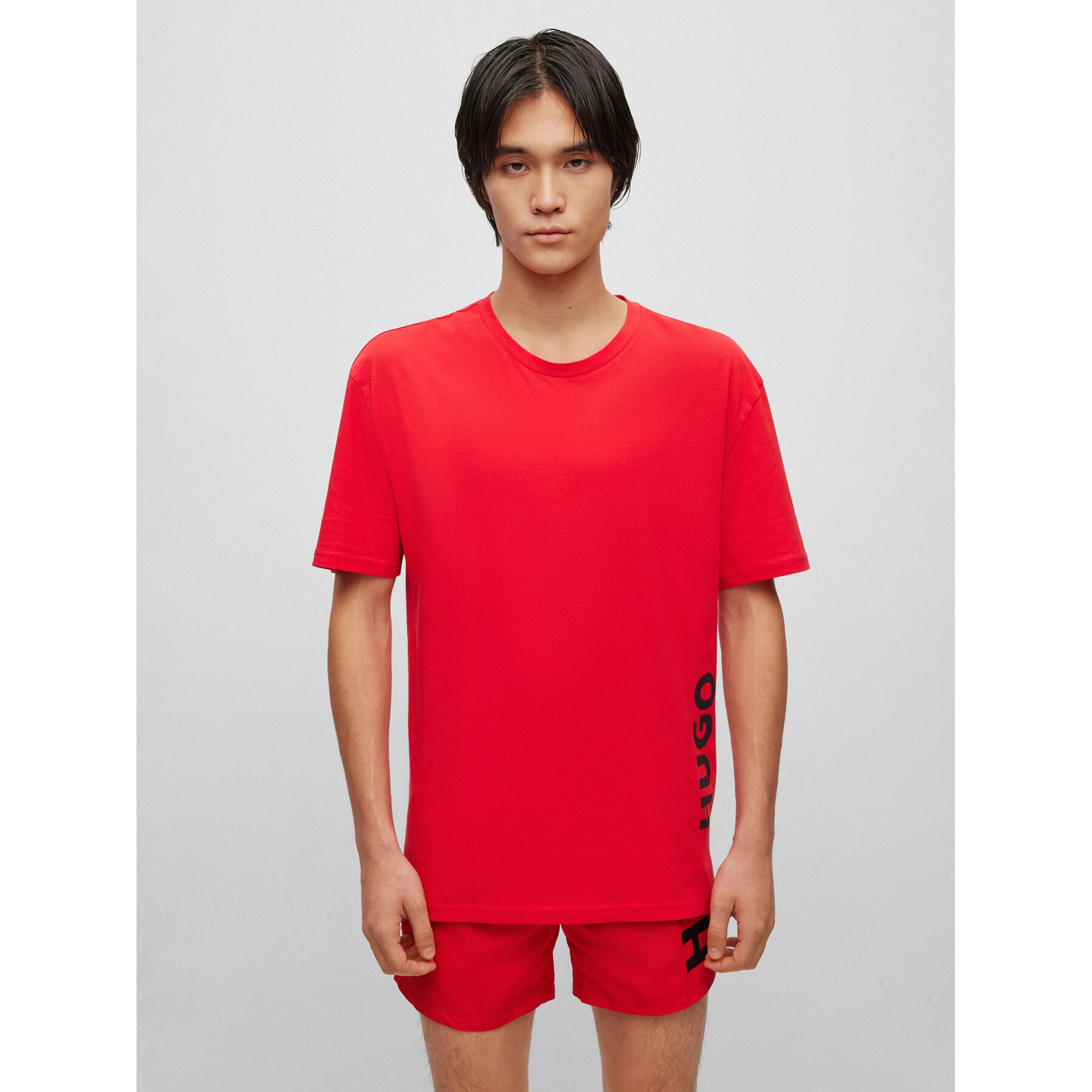 Hugo T-Shirt 50493727 Κόκκινο Relaxed Fit