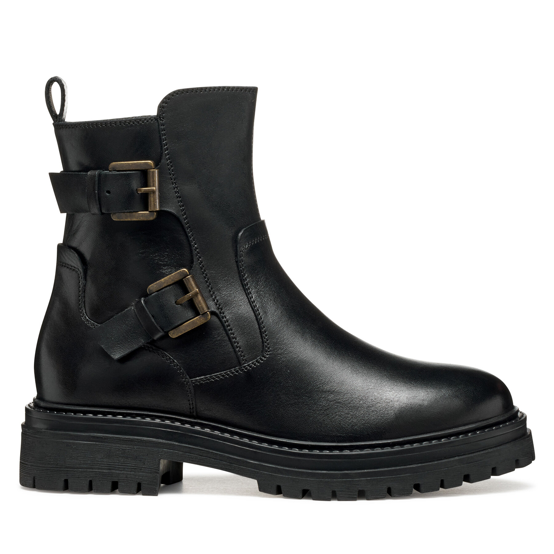Botine Geox D Iridea D36HRC 00043 C9999 Negru