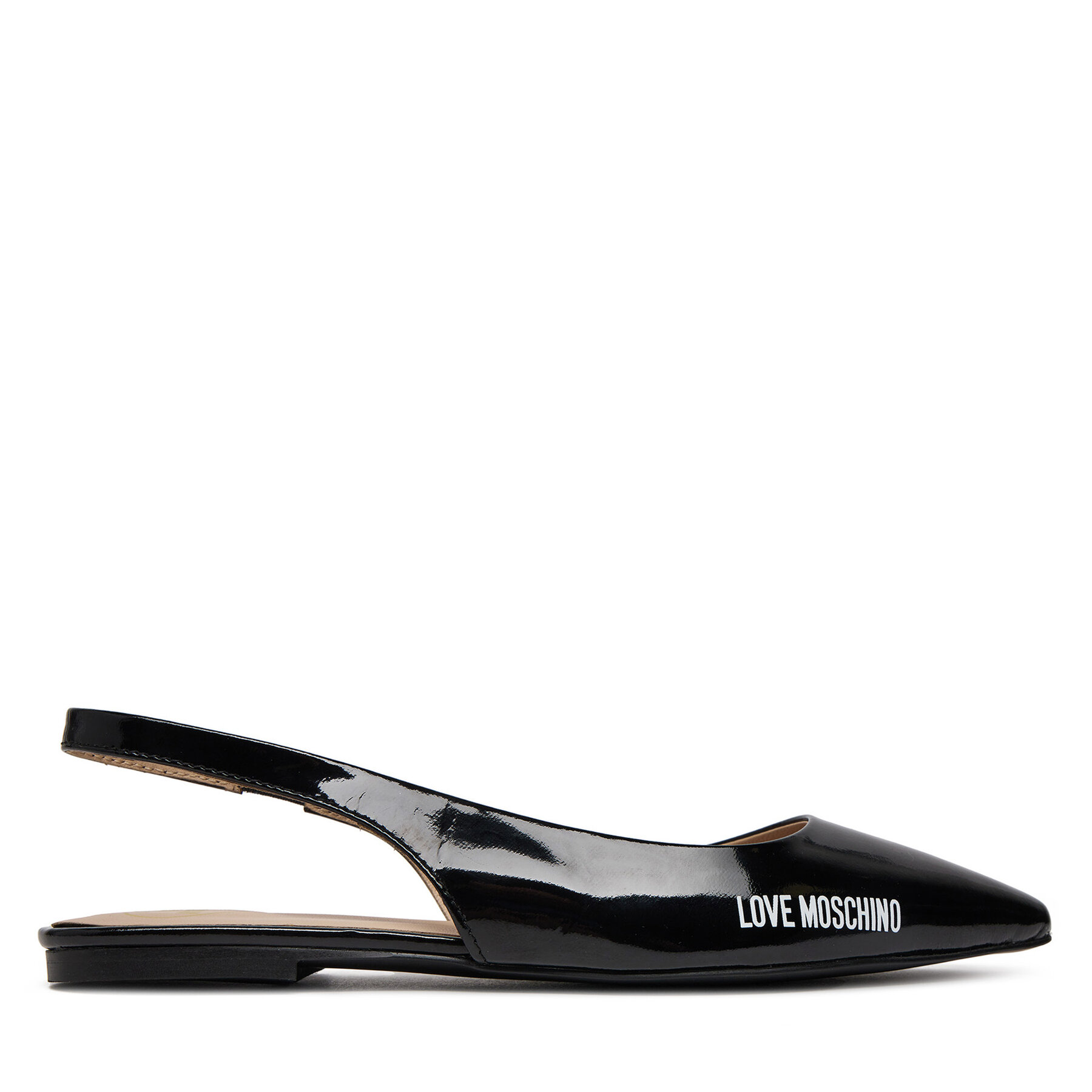 Balerina LOVE MOSCHINO JA11021G1MIH0000 Fekete