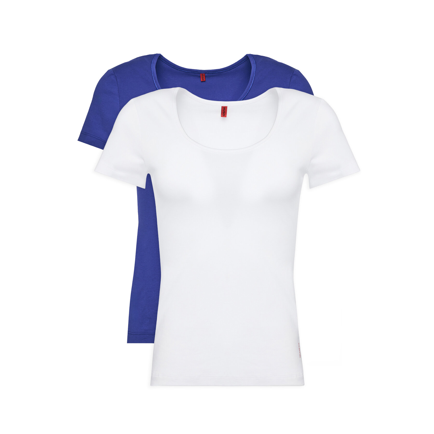 HUGO Σετ t-shirts Twin 50469660 Λευκό Regular Fit