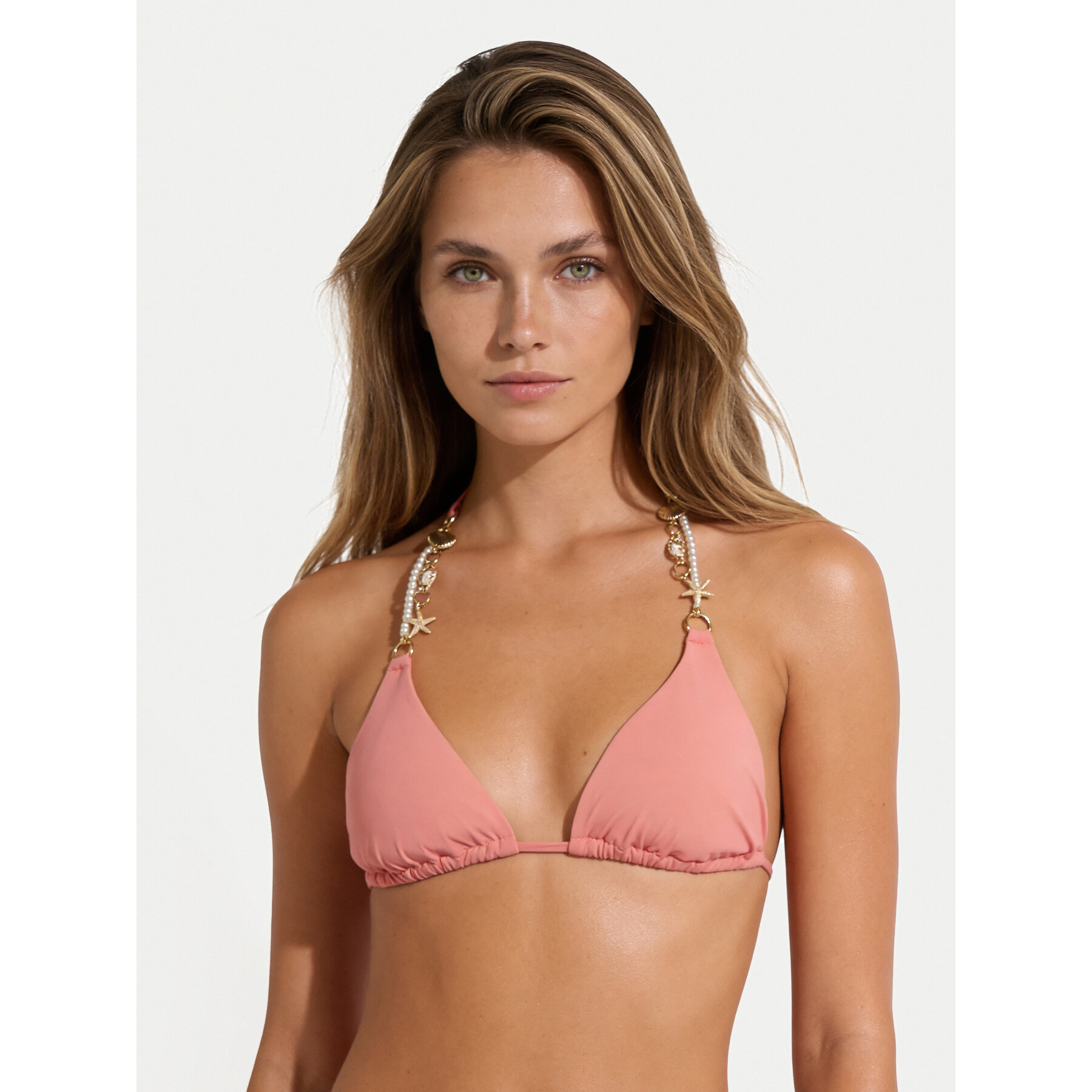 Guess Bikini-Oberteil E6GJ00 KF412 Korallenfarben
