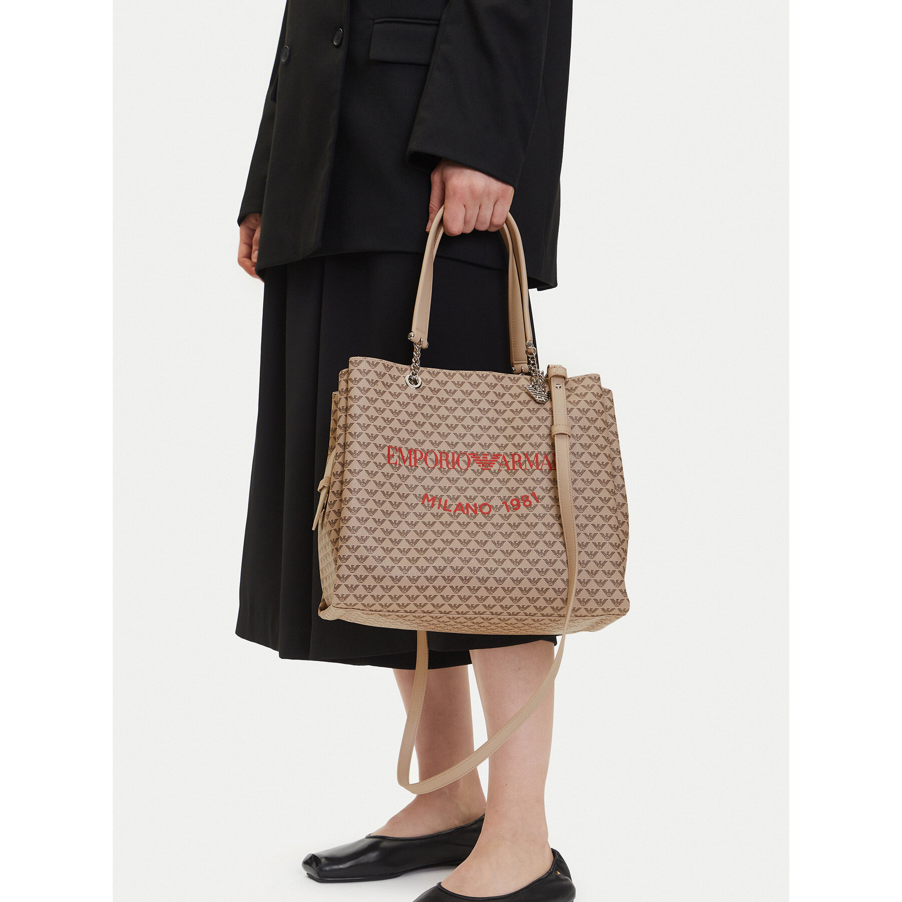 Borsetta Emporio Armani Y3D158 YWS0E F1075 Écru