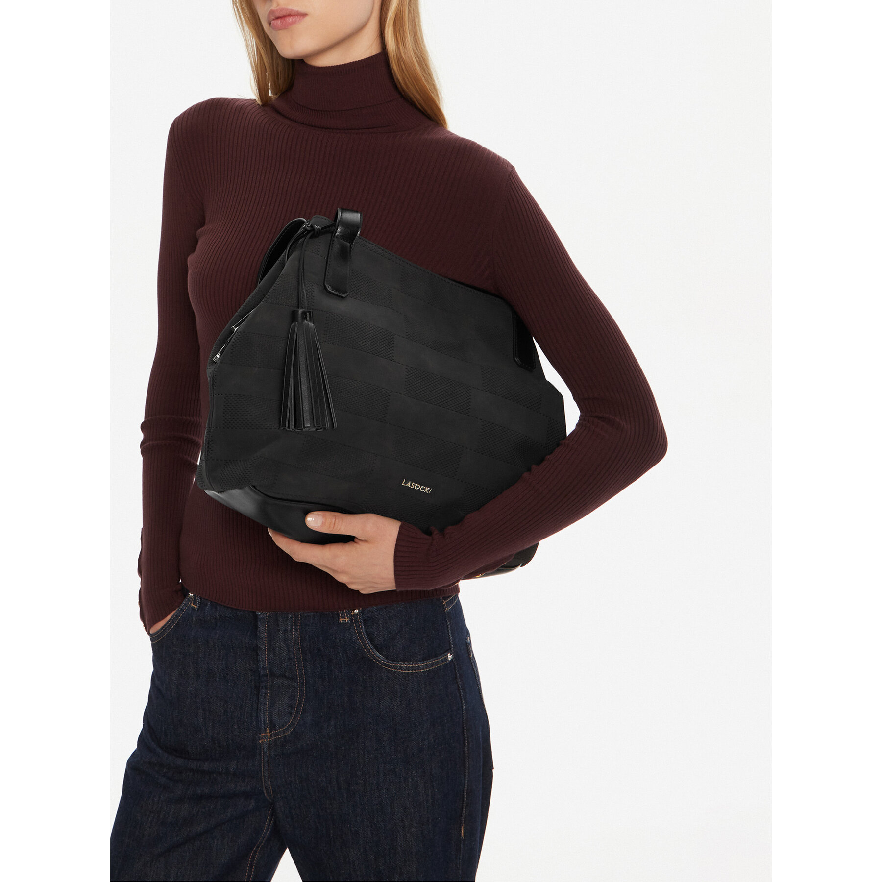 Τσάντα Lasocki C-LSK-K-040-06 Μαύρο