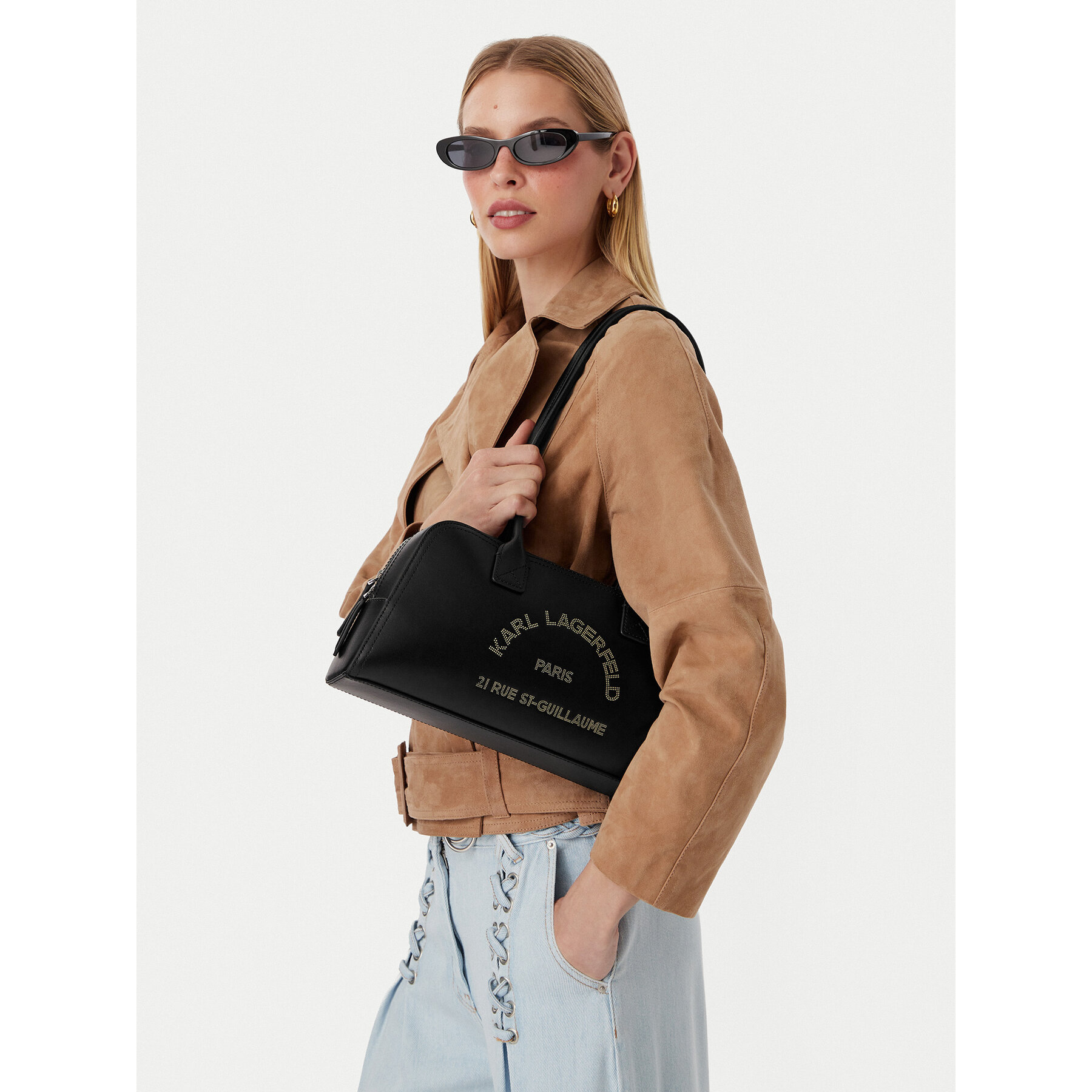 Geantă KARL LAGERFELD B3W30091 Negru