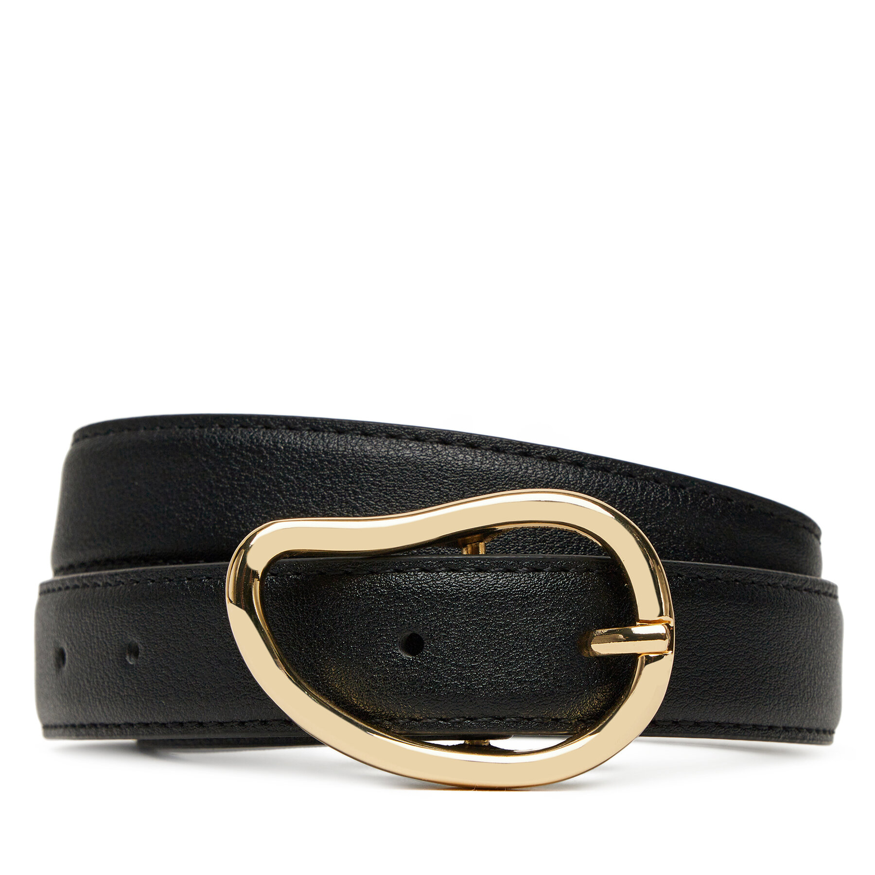 Curea de Damă Pieces Pcsigne Jeans Belt 17156585 Negru