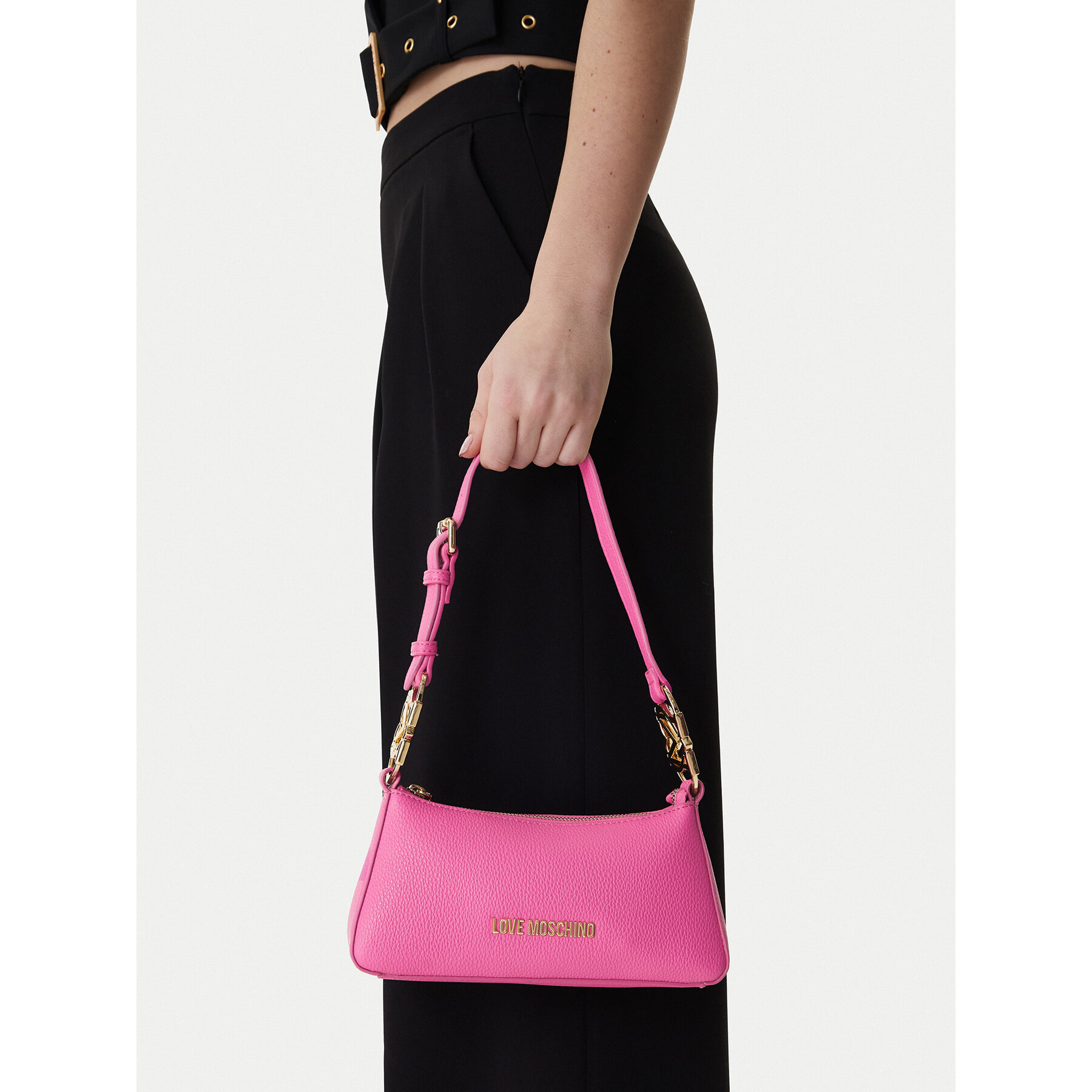 Geantă LOVE MOSCHINO JC4007PP1OLB0604 Roz