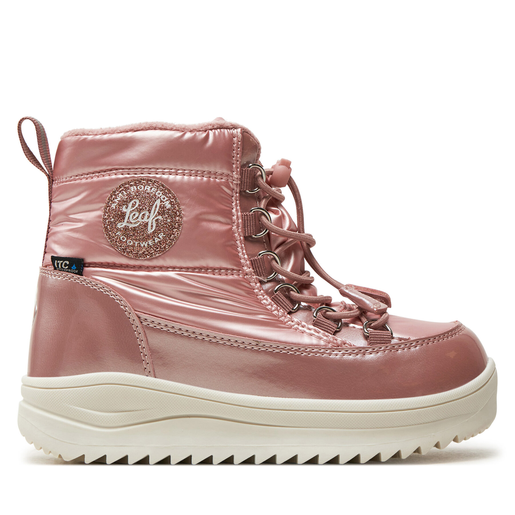 Bottes de neige Leaf Nickby LNICK201Q Rose
